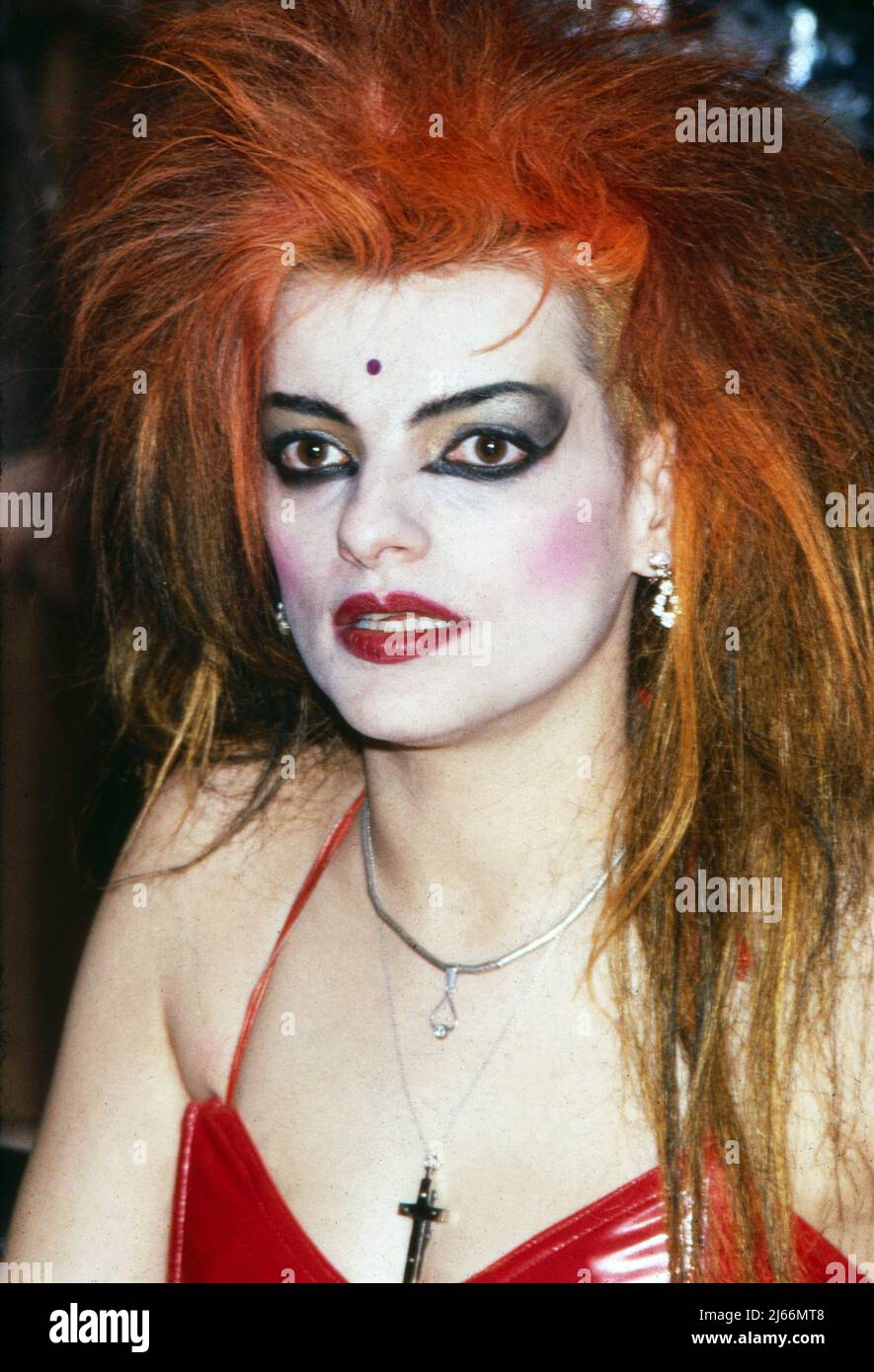 Nina Hagen, deutsche Sängerin und Schauspielerin, Deutschland um 1987