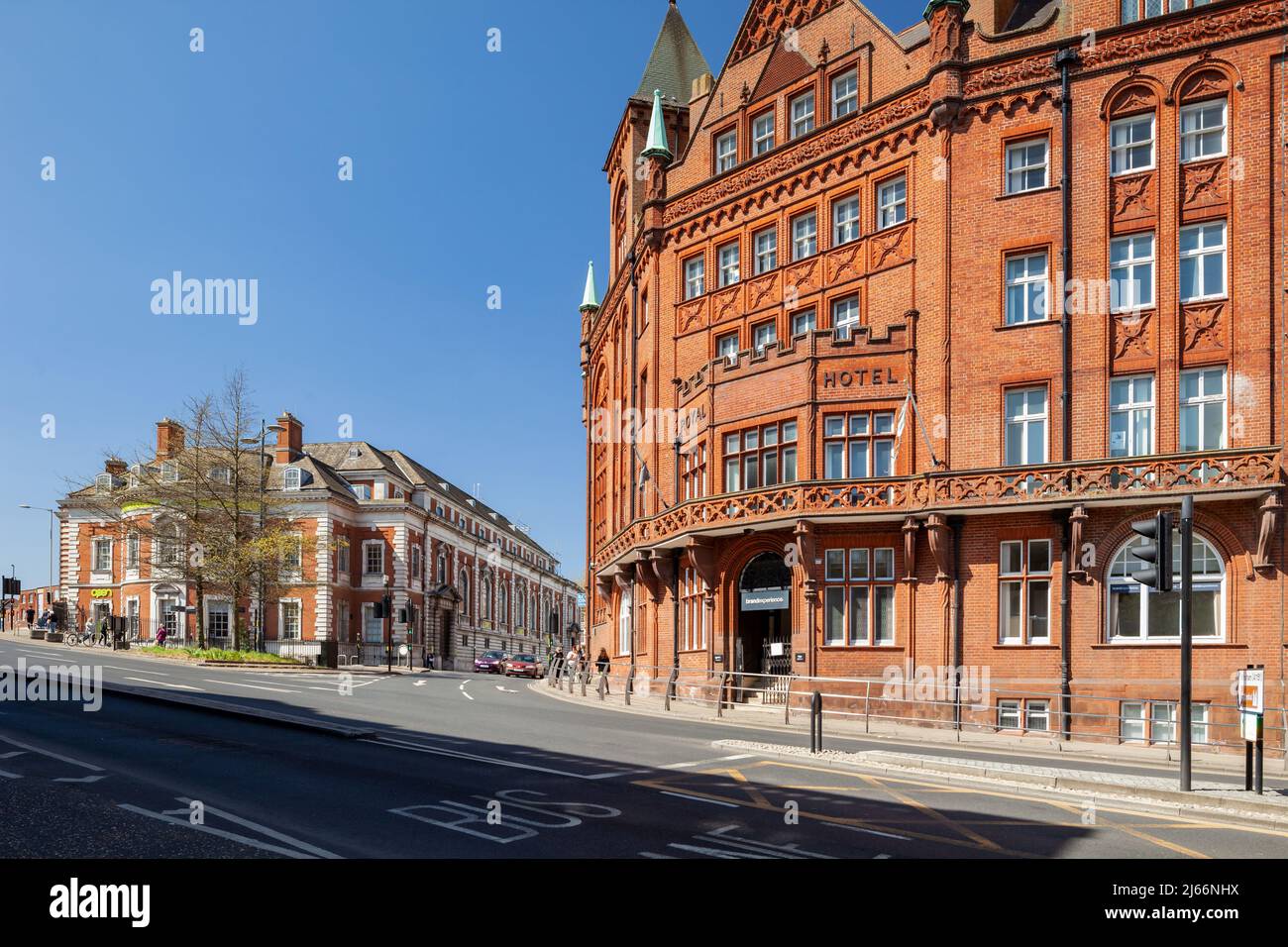 Royal Hotel in Norwich city centre, Norfolk, England. Stock Photo