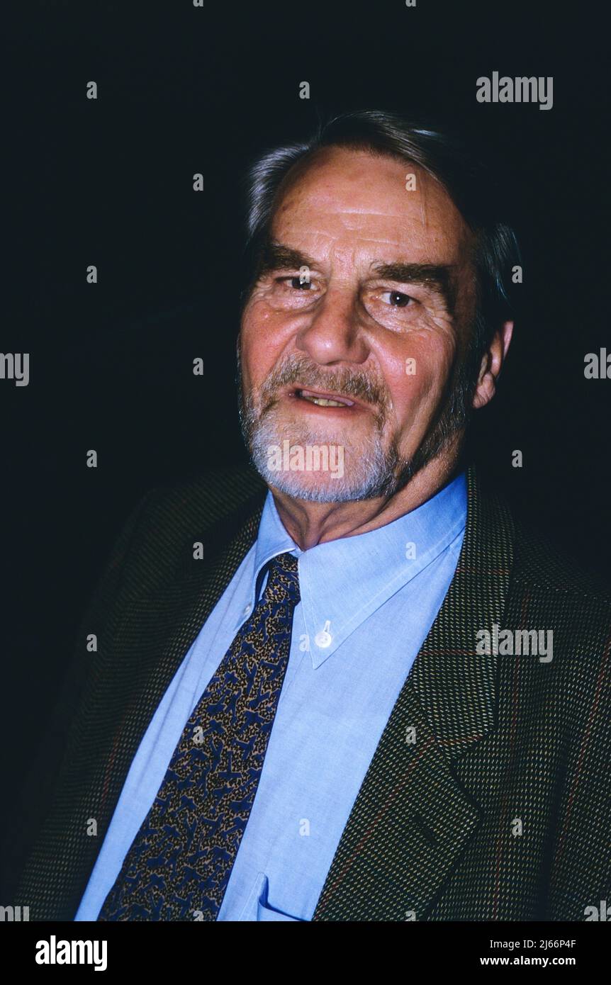 Gerd Ruge, deutscher Journalist und Auslandskorrespondent für die ARD ...