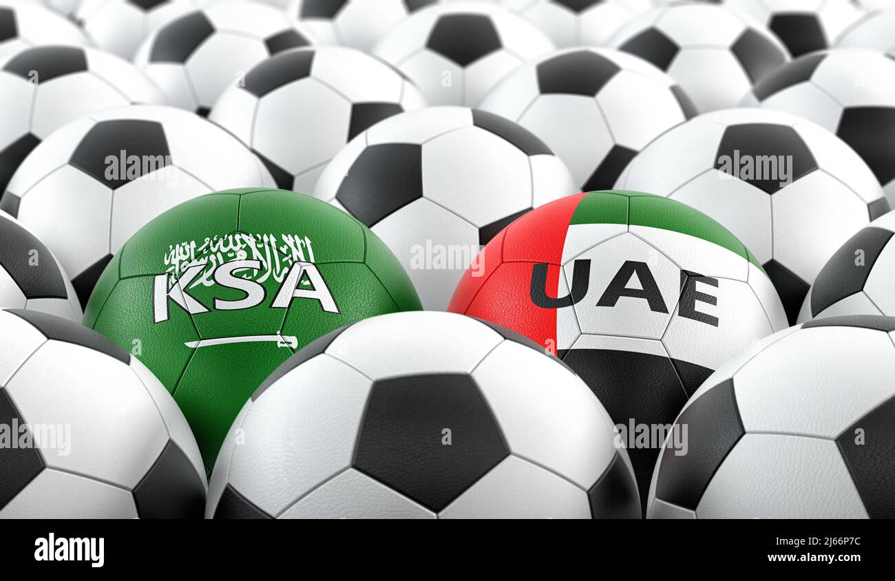 Saudi arabia vs united arab emirates hi-res stock photography and