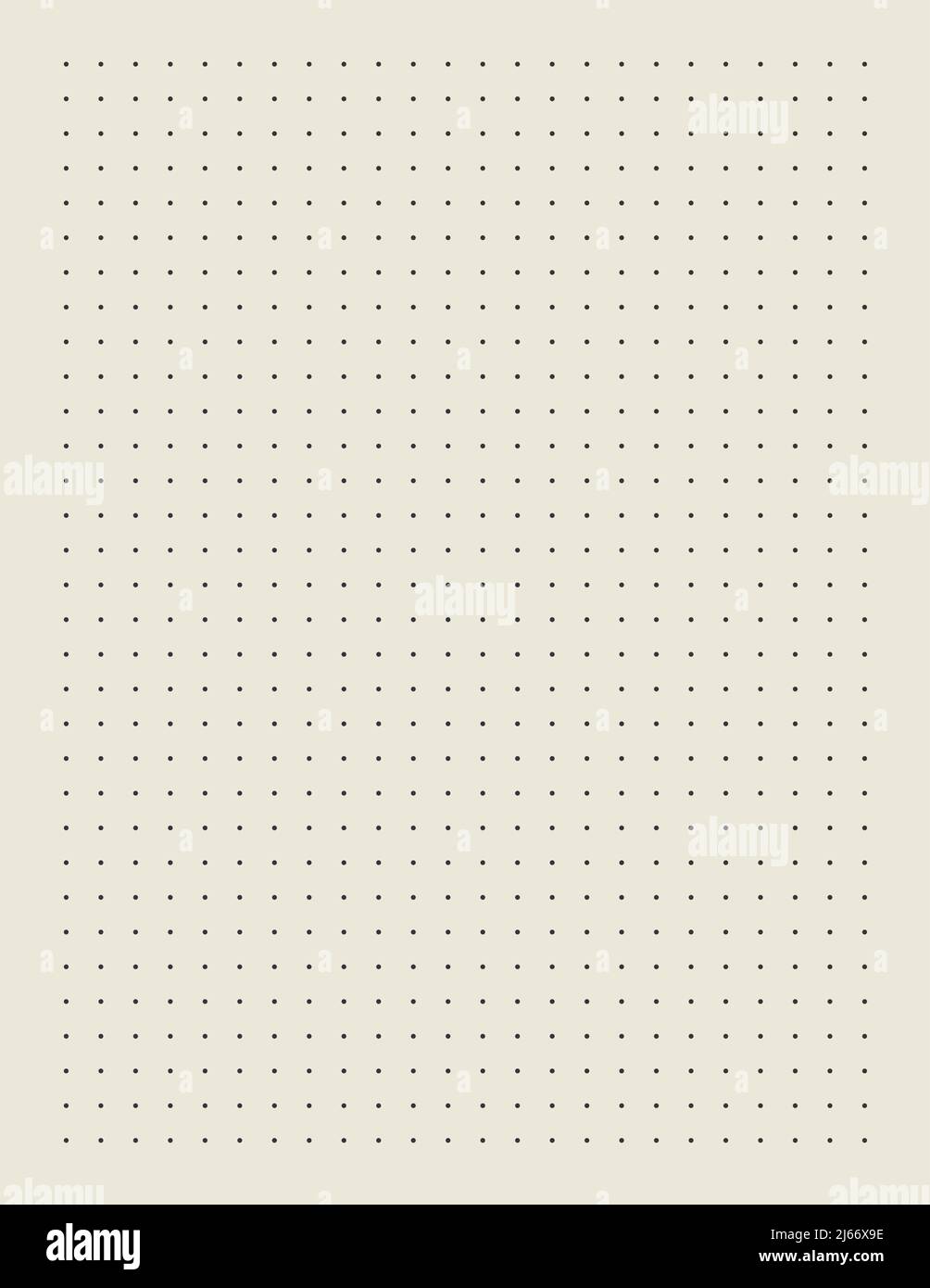 Graph paper. Printable dotted grid paper on white background