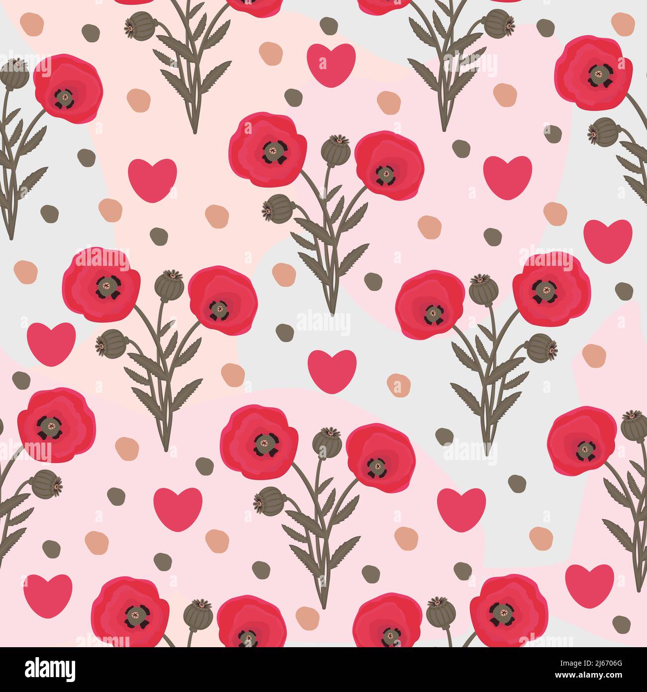 Poppy leaves Stock Vector Images - Alamy