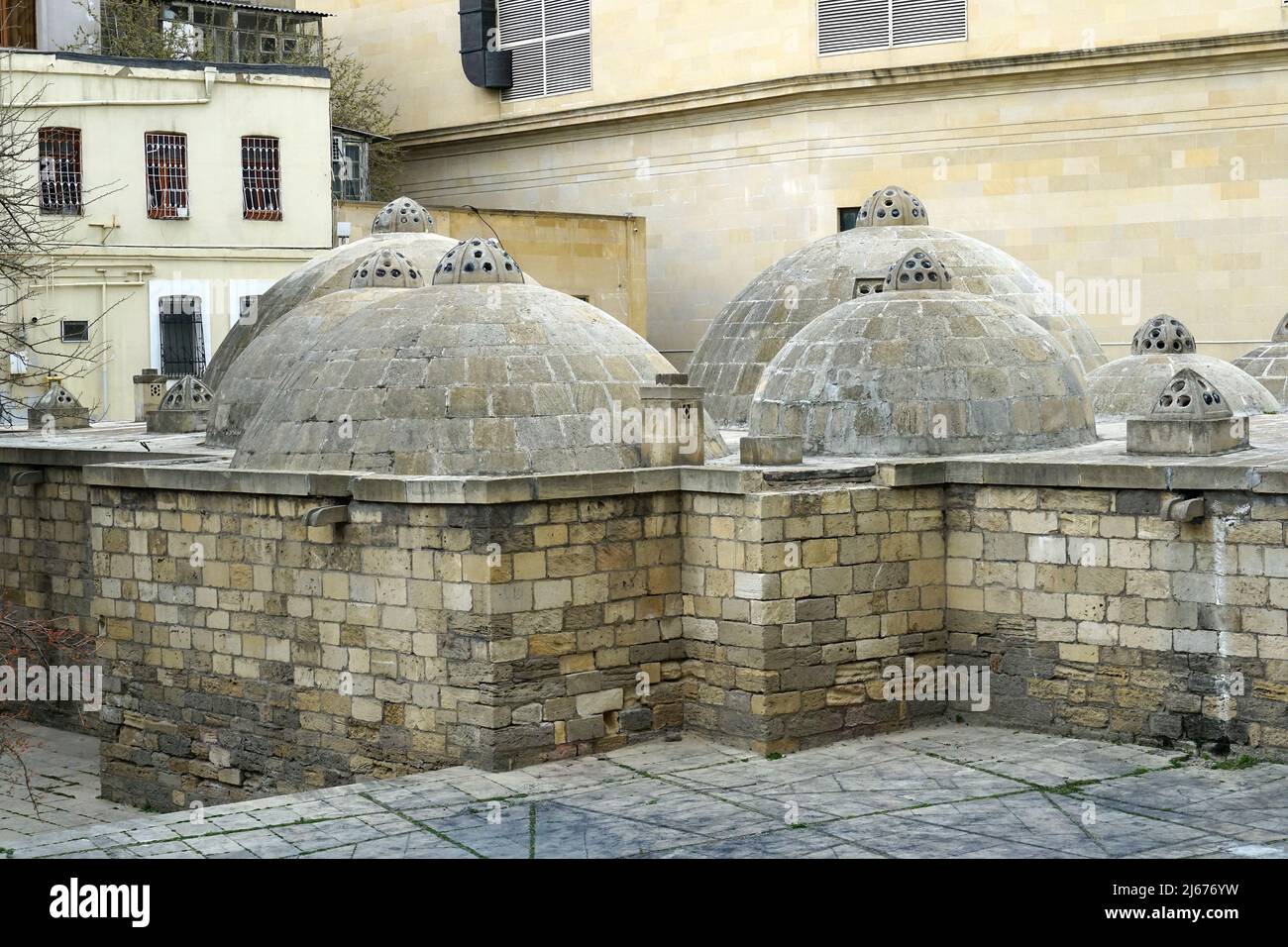 Gasim bey bath, Icheri Sheher, Old City, Baku, İçərişəhər, Bakı