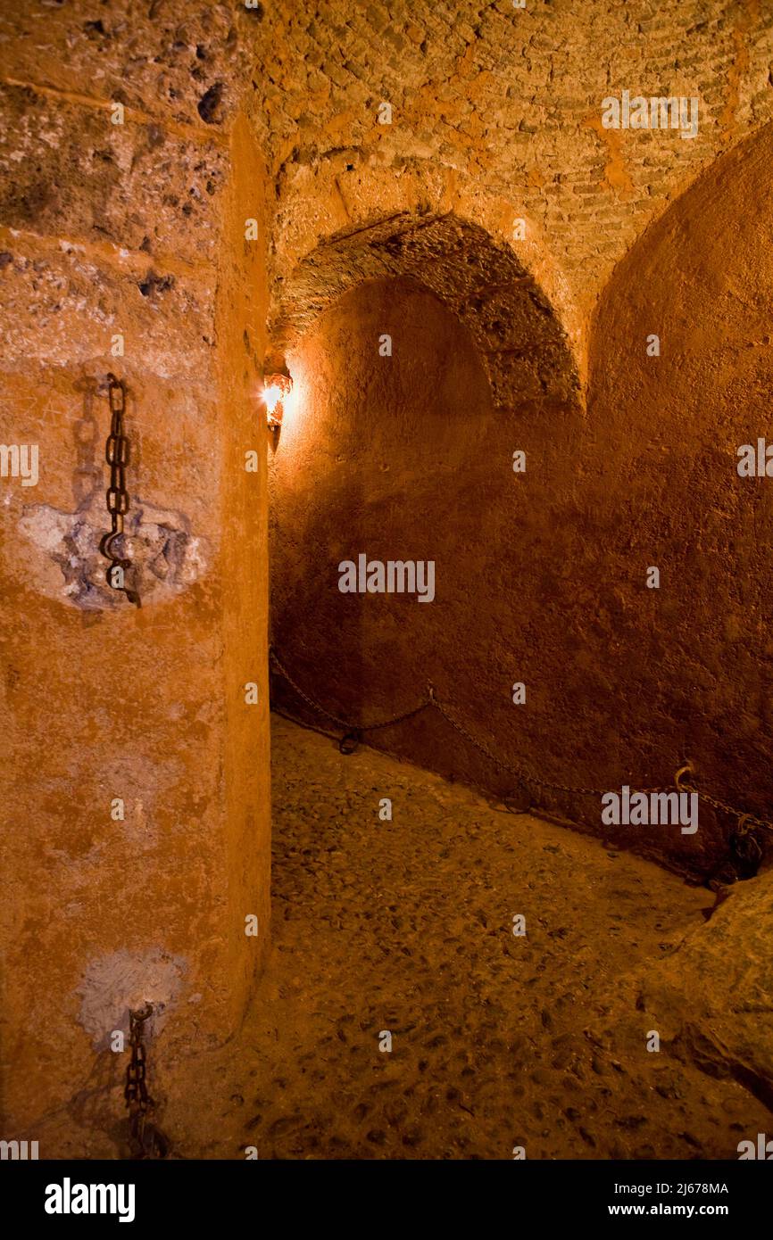 Dungeon Kasbah fortress Chefchaouen Morocco Stock Photo - Alamy