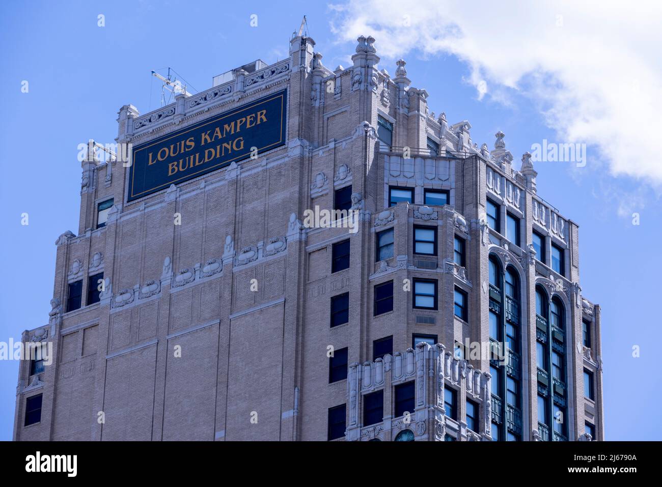 Louis Kamper Apartments building, now affordable senior housing
