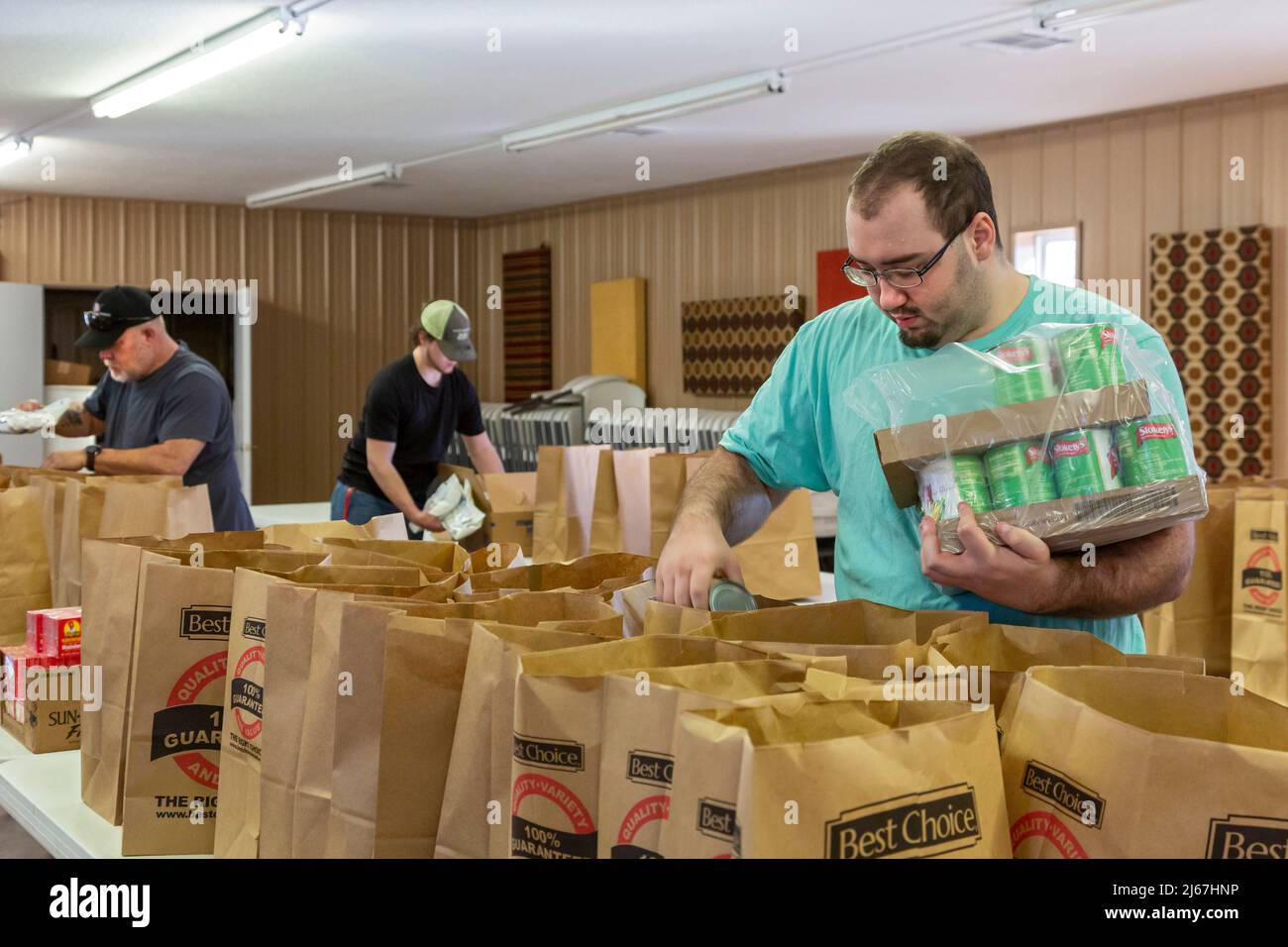 Helping goods hires stock photography and images Alamy