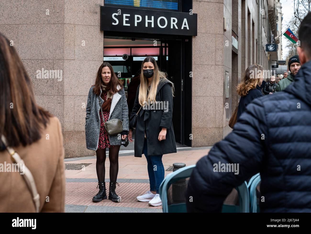 Pedestrians walk past the French sporting goods Decathlon store in Hong  Kong. (Photo by Budrul Chukrut / SOPA Images/Sipa USA Stock Photo - Alamy