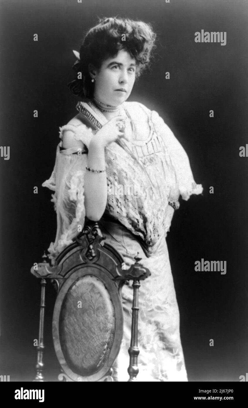 Mrs. James J. 'Molly' Brown, survivor of the Titanic Stock Photo