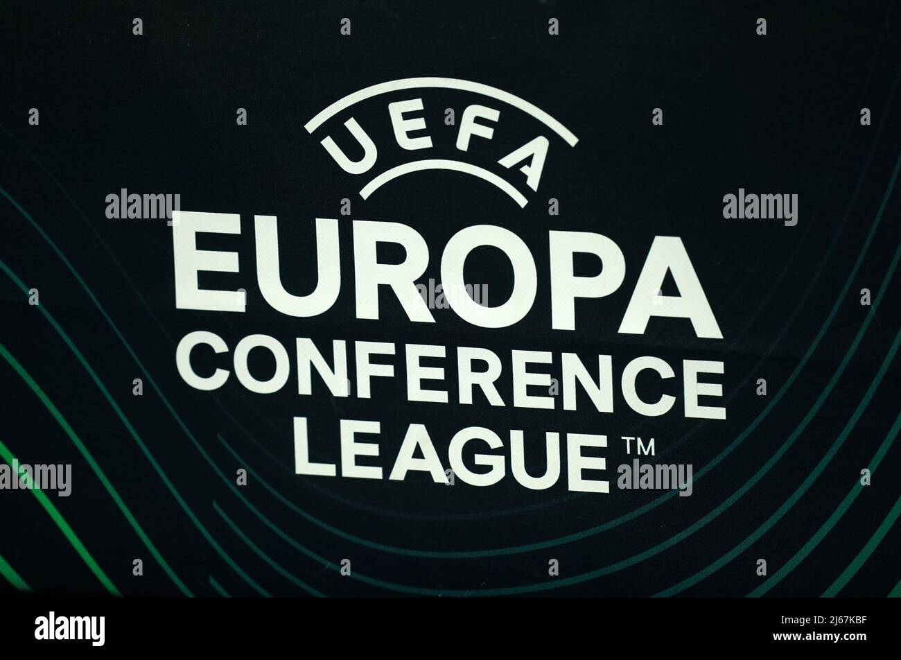 Uefa Europa Conference League Branding Hi res Stock Photography And uefa-europa-conference-league-branding-hi-res-stock-photography-and