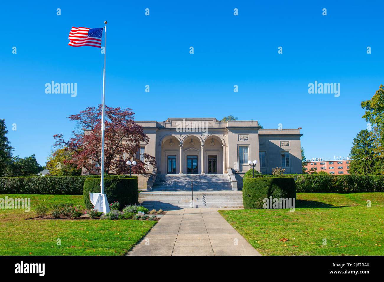 Cranston Public Library William Hall Library at 1825 Broad Street in