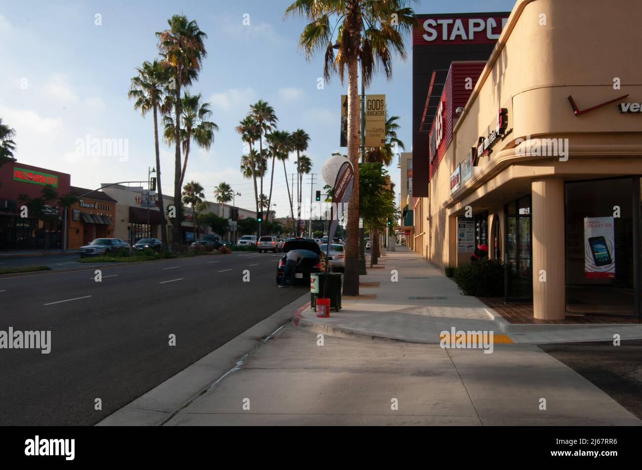 Sepulveda Boulevard, Los Angeles, California, USA Stock Photo