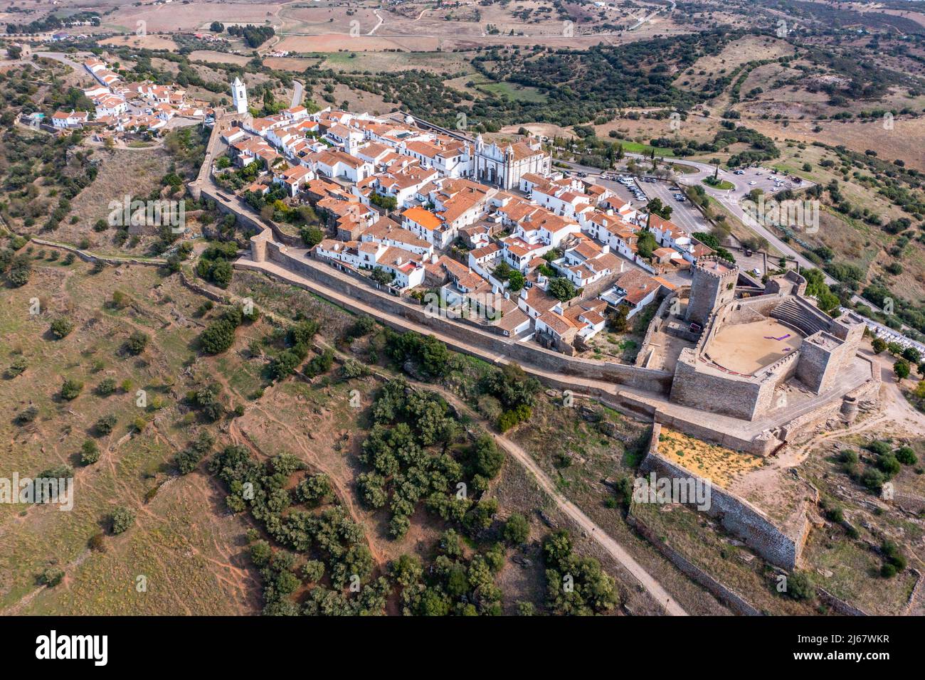 Castle of mourao castelo de mourao portugal portuguese castelo hi-res ...