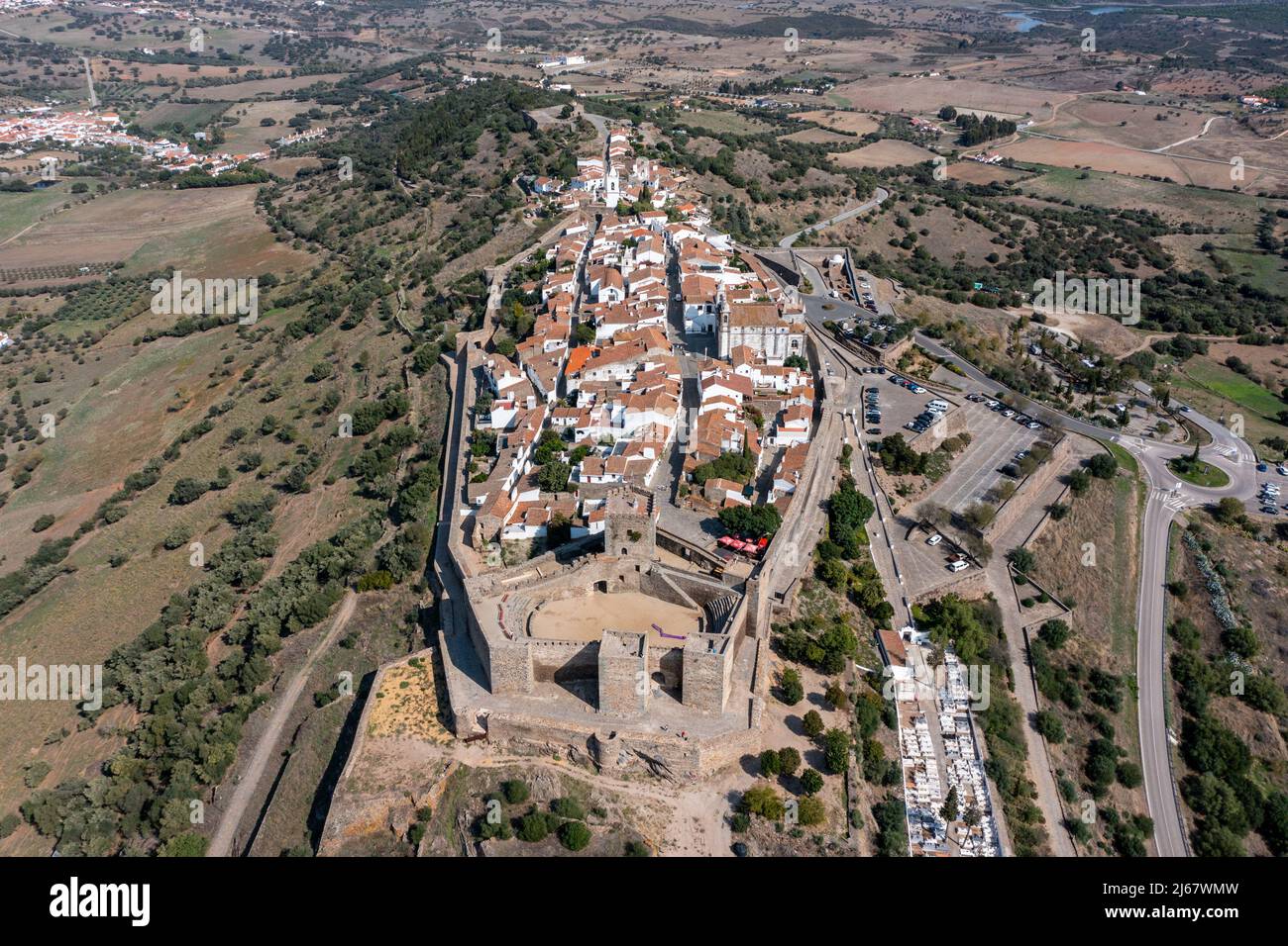 Castle of mourao castelo de mourao portugal portuguese castelo hi-res ...