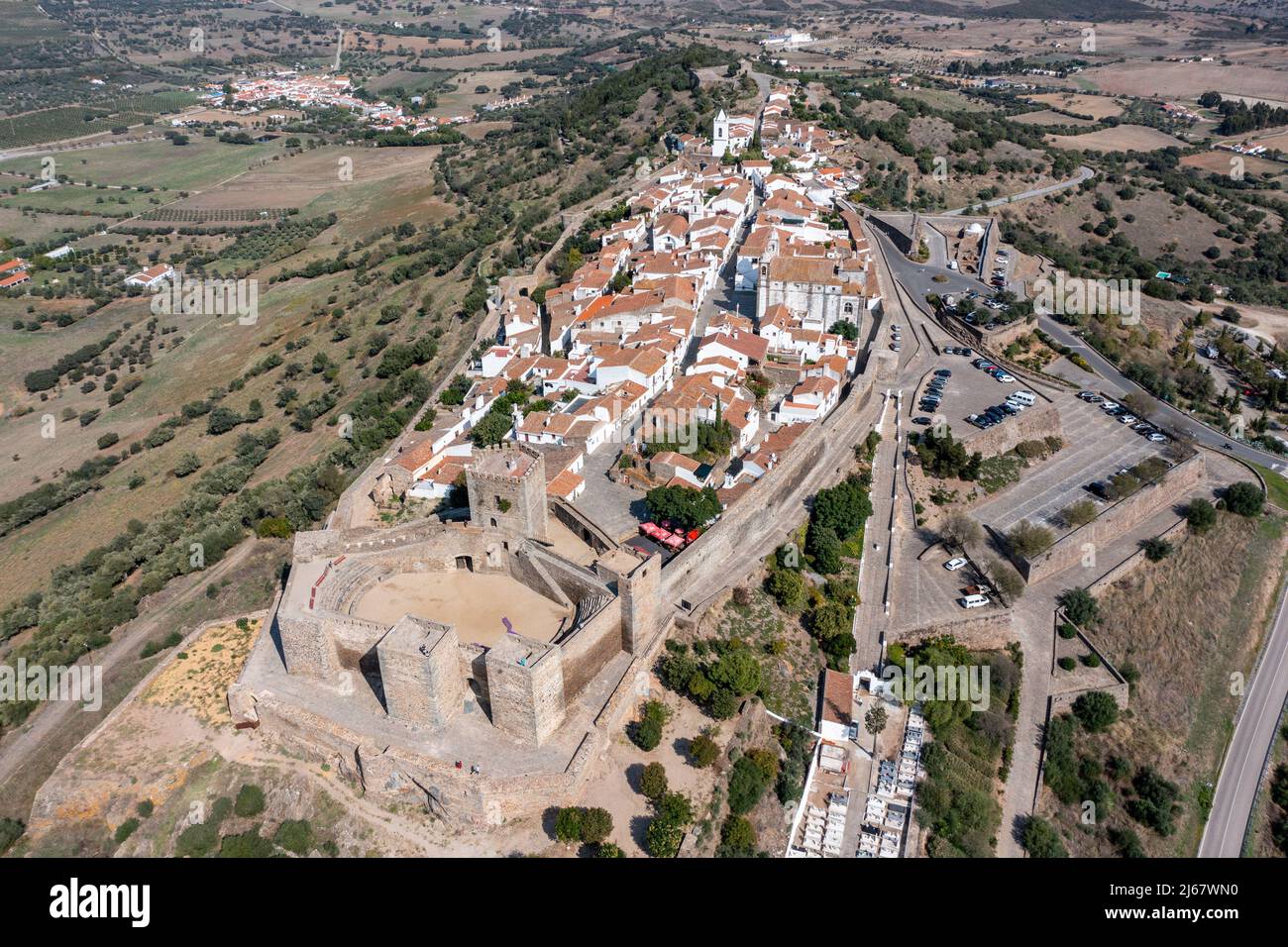 Castle of mourao castelo de mourao portugal portuguese castelo hi-res ...