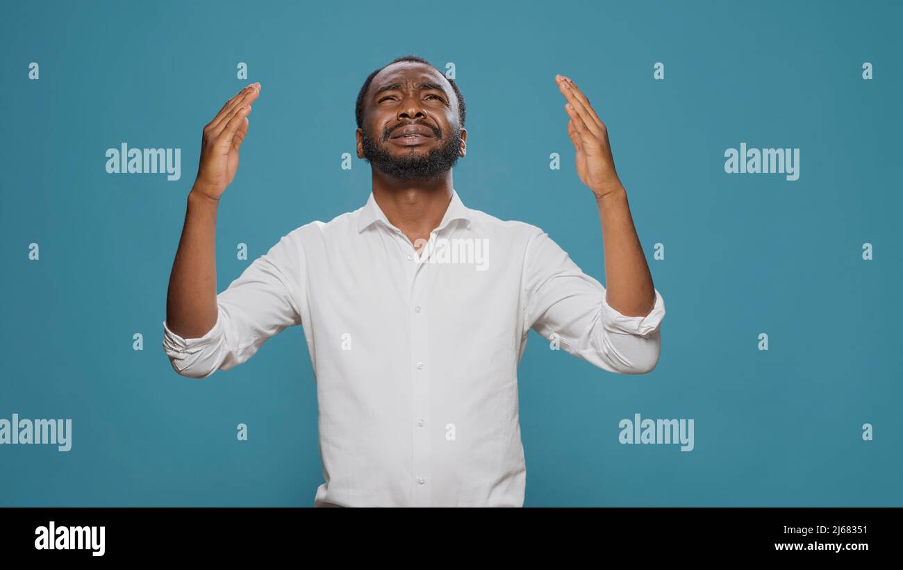 Expectation Fortune Successful prayer hi-res stock photography and images - Alamy