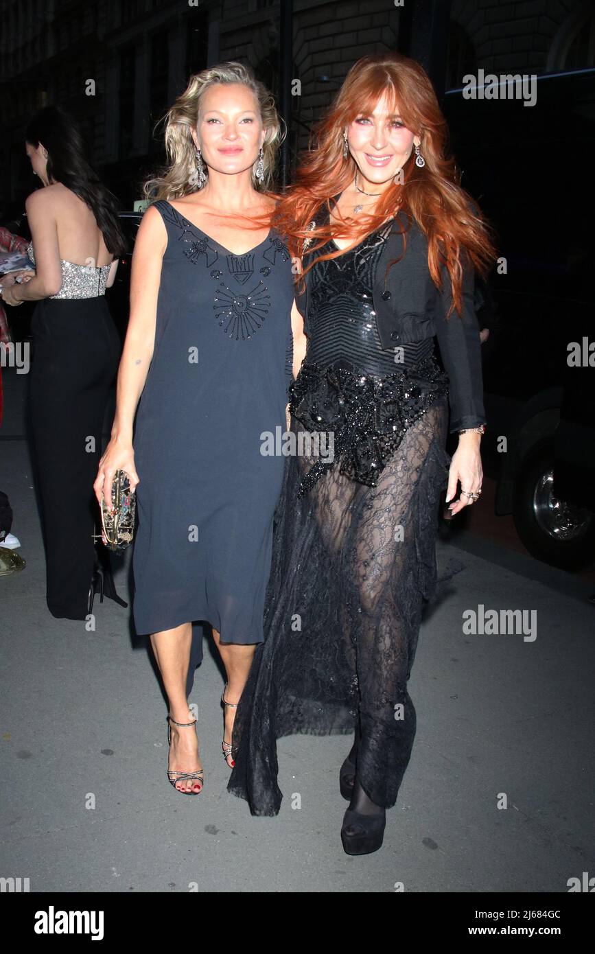 New York, USA. 28th Apr, 2022. NEW YORK, NY- APRIL 28: Kate Moss and