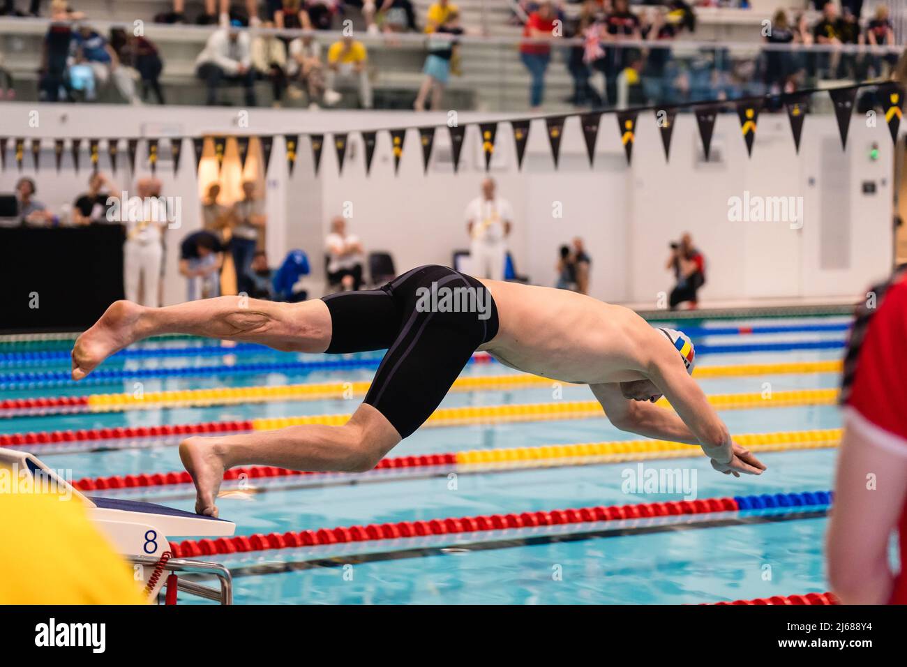 The Invictus Games at Het Hofbad the Hague, The Netherlands. Swimming