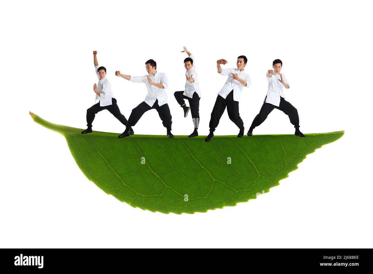 Kung fu white background hi-res stock photography and images - Alamy