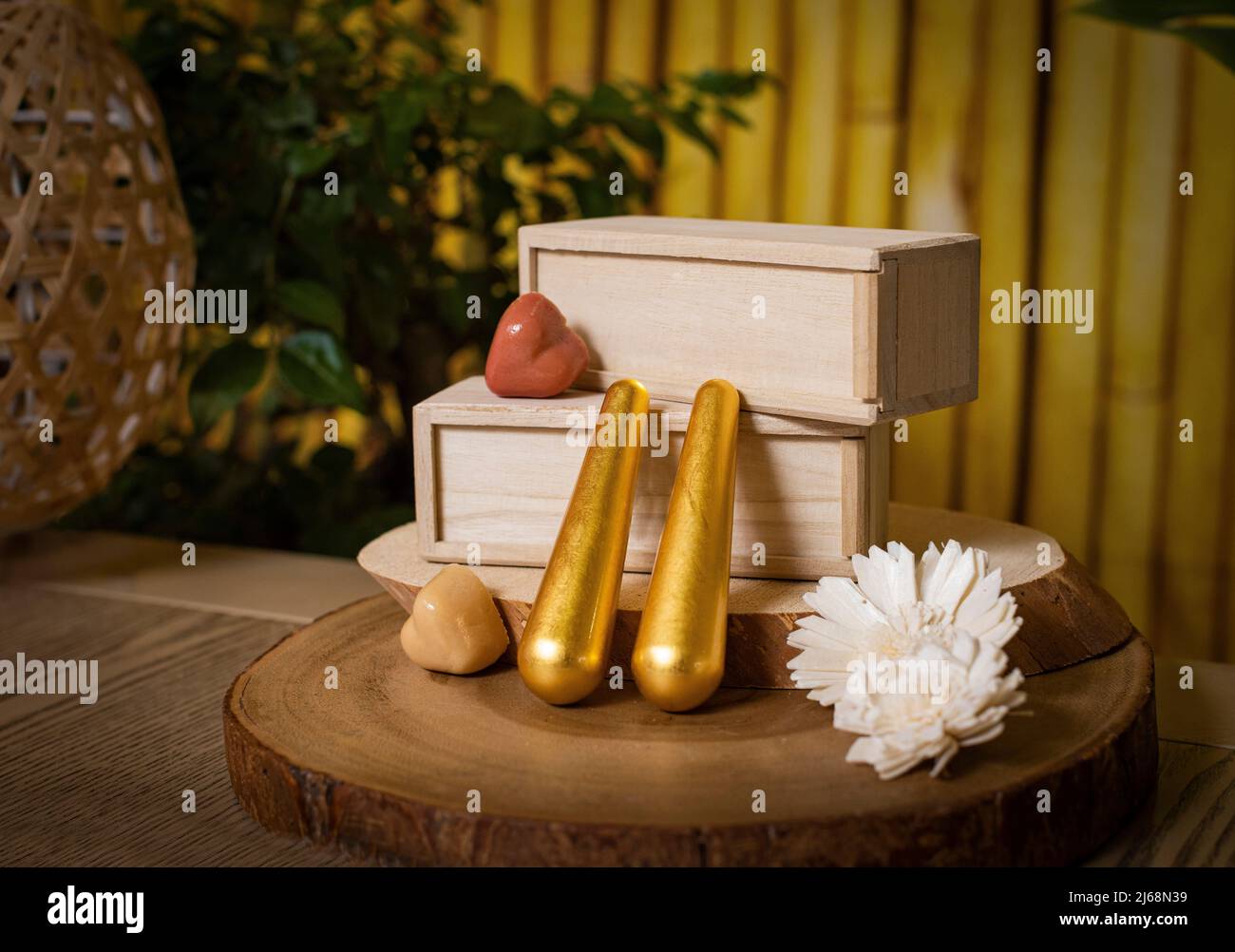 Face massage sticks Stock Photo Alamy