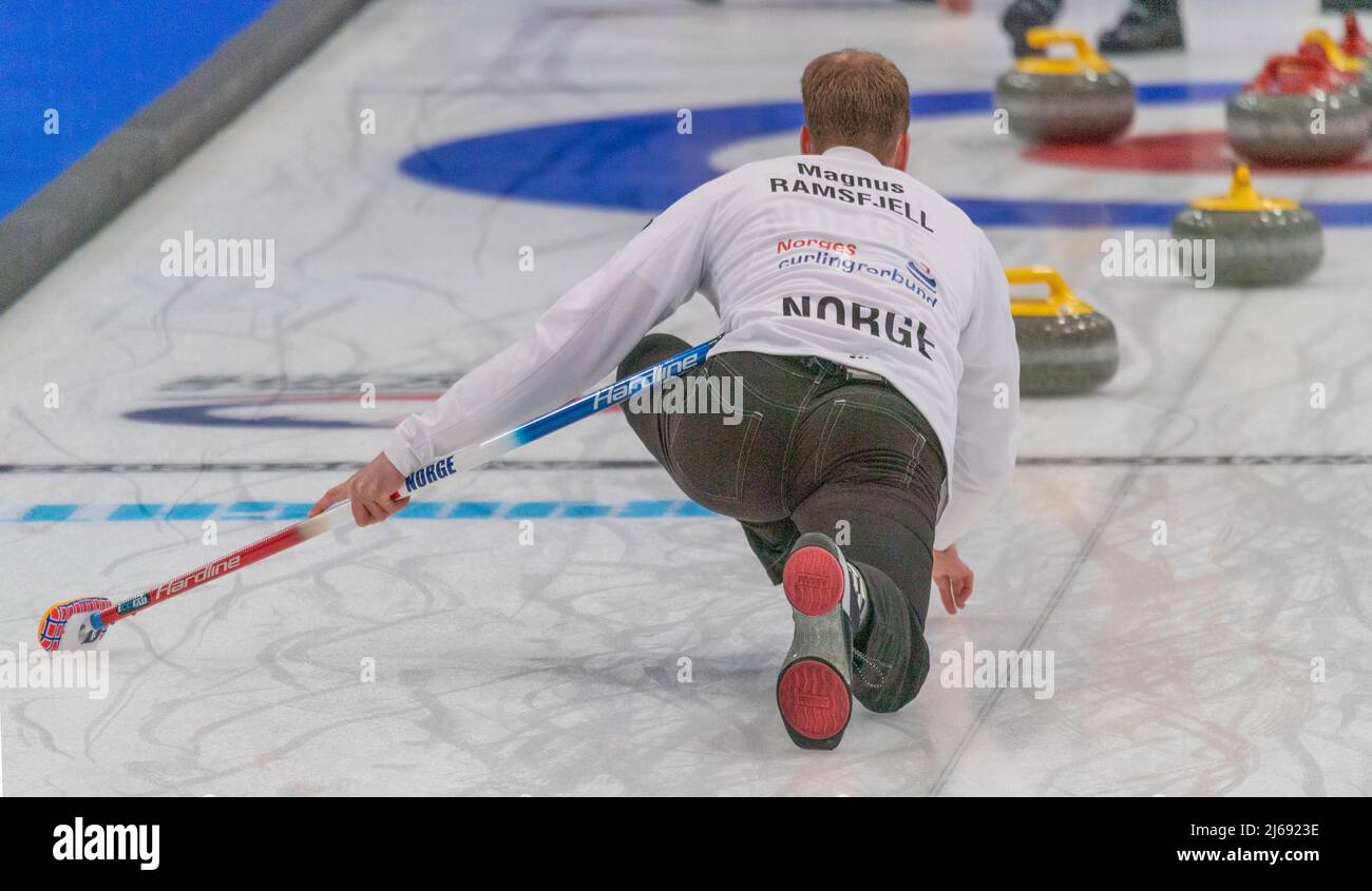 Geneva Switzerland, 29th April 2022 Magnus RAMSFJELL of Norway is in