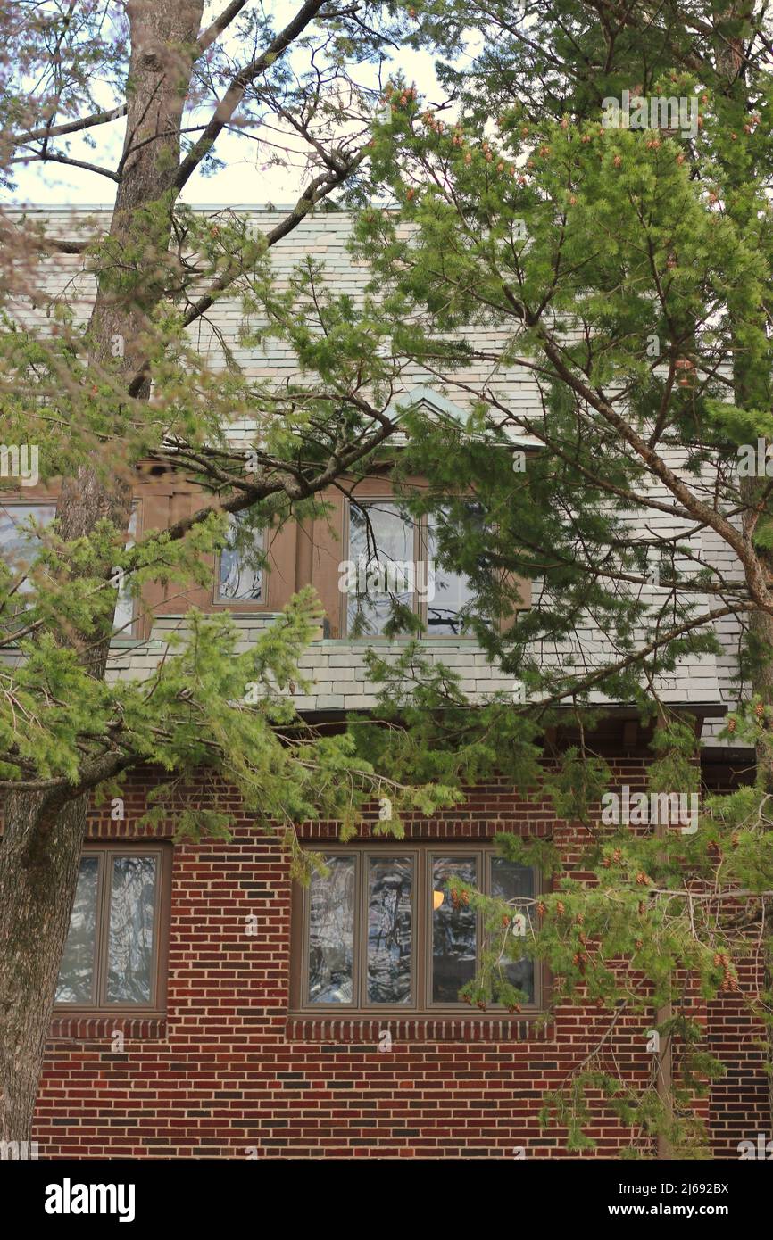 The Alpha Omega greek house in Urbana, Illinois Stock Photo Alamy