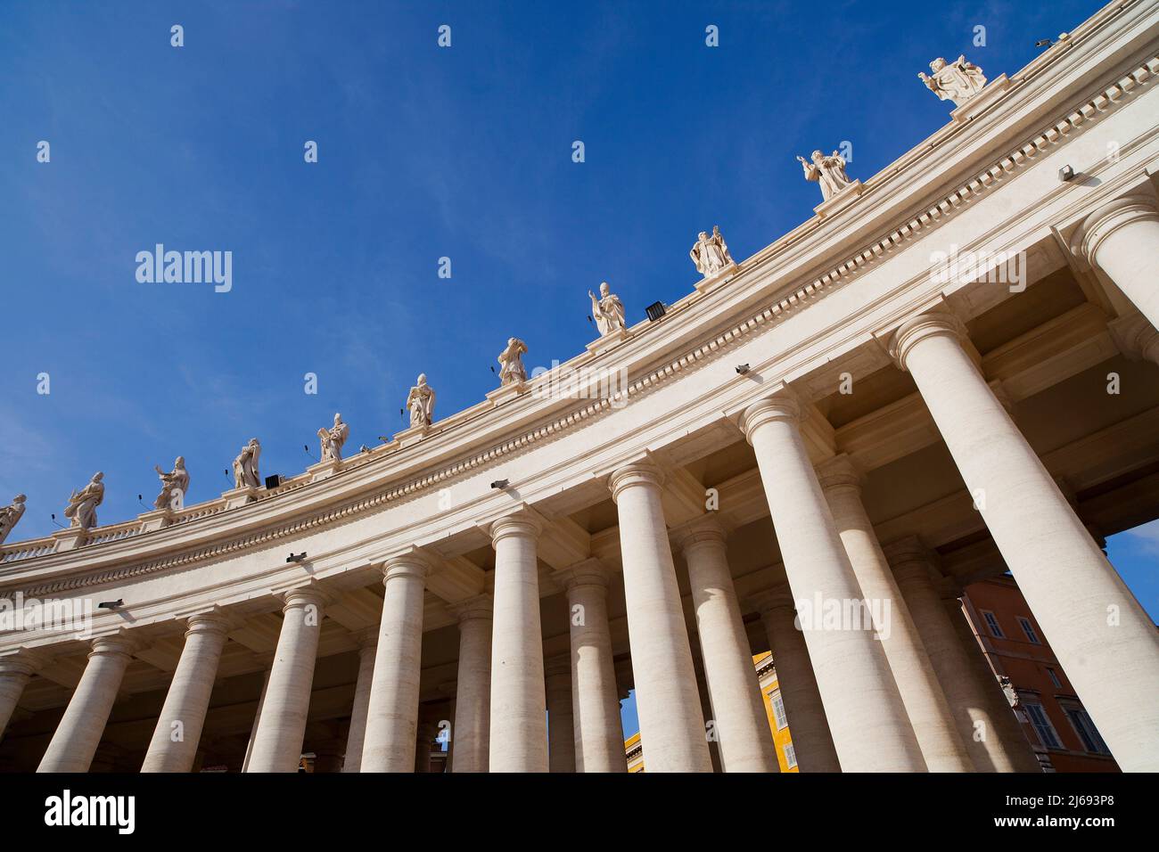 St. Peter's Basilica, Vatican City, UNESCO World Heritage Site, Rome, Lazio, Italy Stock Photo