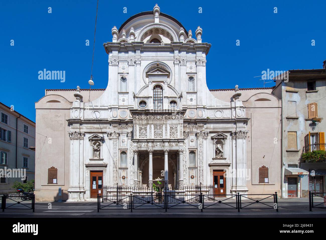 Santa Maria dei Miracoli church, Brescia, Lombardia (Lombardy), Italy Stock Photo