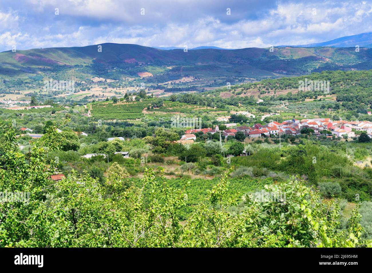 Mountain village, Serra da Estrela, Portugal, Europe Stock Photo