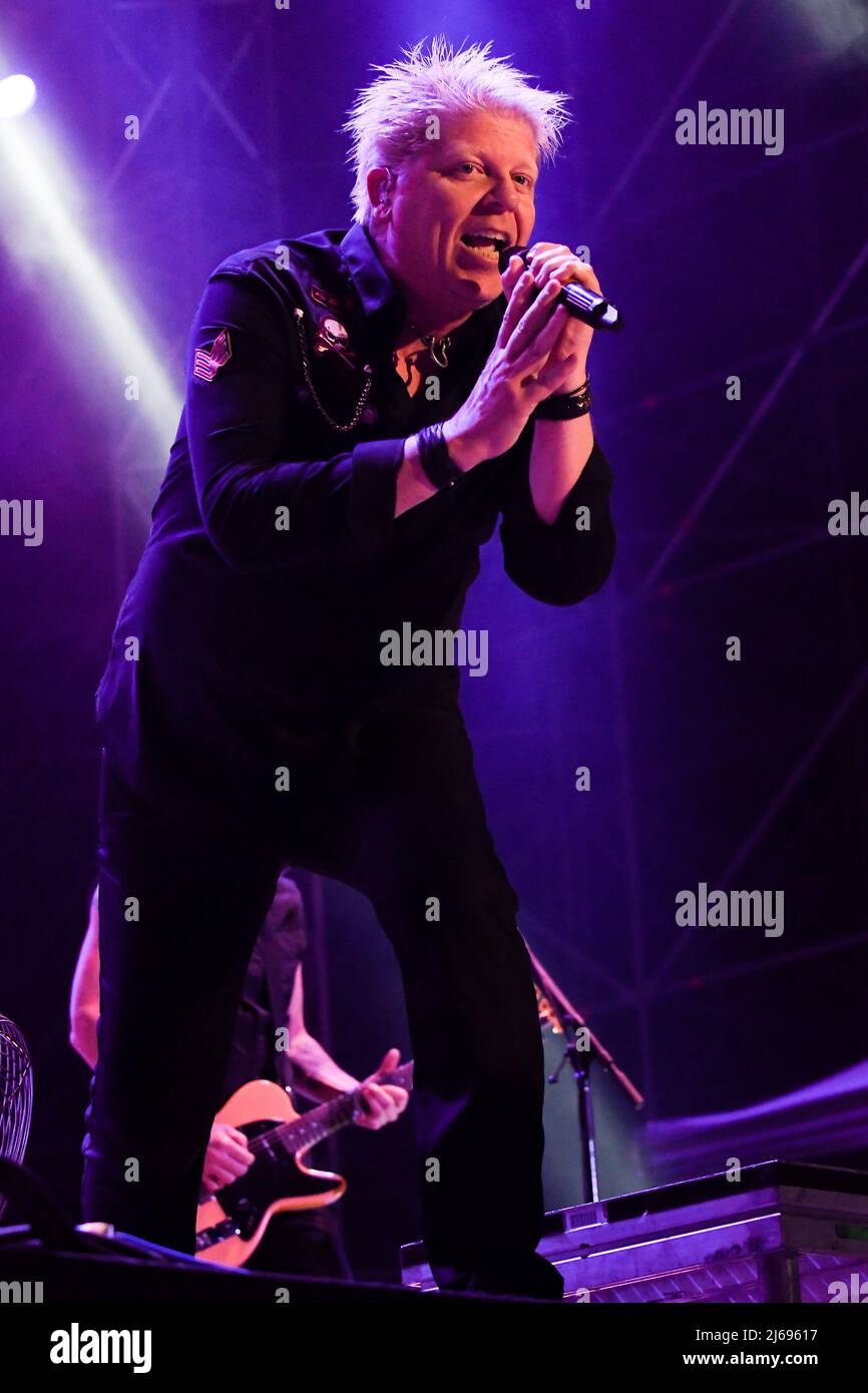 American singer Dexter Holland of The Offspring performs live during a  concert at the Rock festival in Rome, at the Ippodromo delle Capannelle.  Rome (Italy), August 2nd, 2017 (Photo by Marilla Sicilia/Mondadori