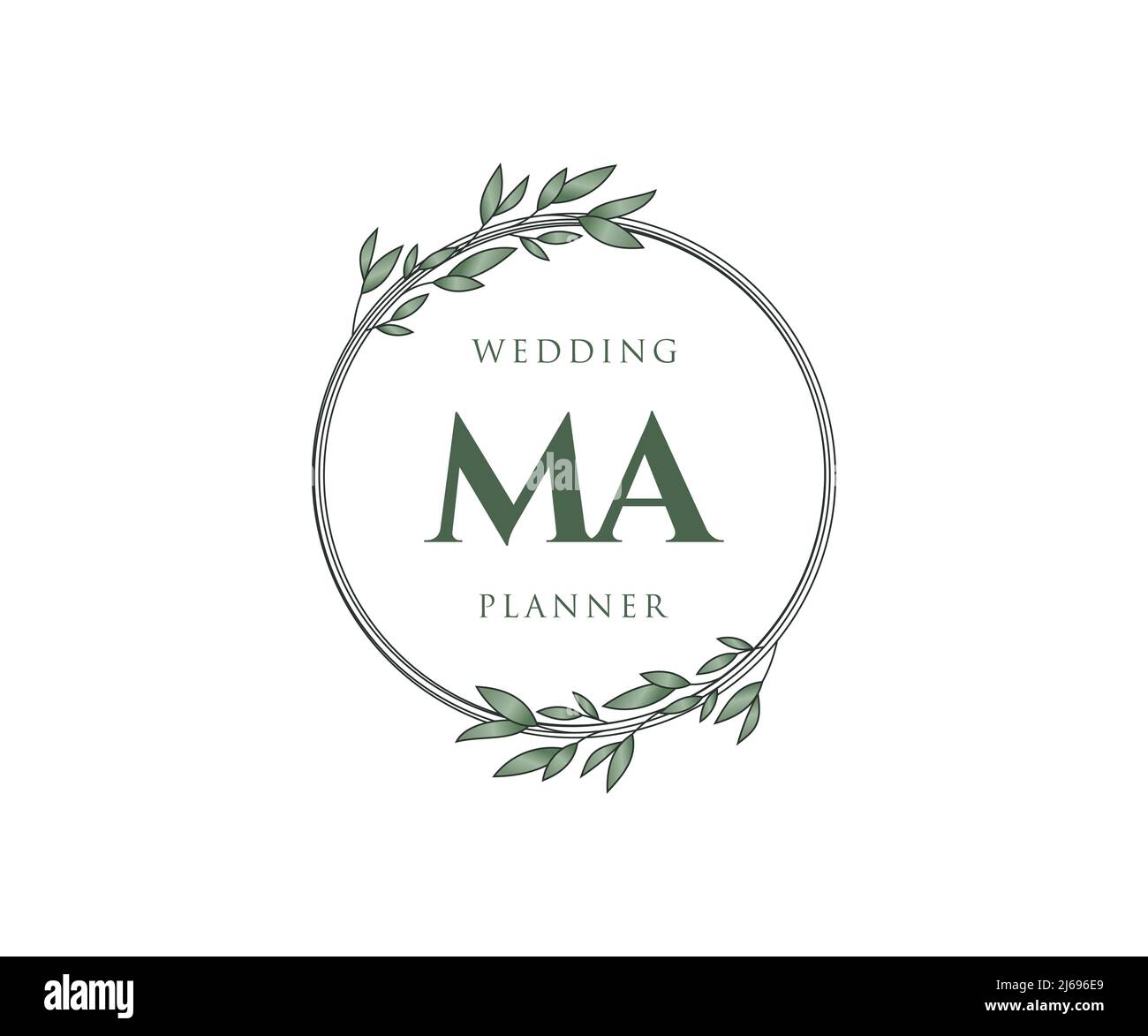 MA infinity wedding logo initial logo design which is good for branding  Stock Vector | Adobe Stock