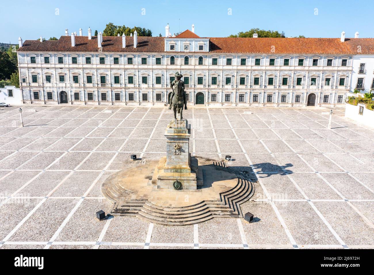 Ducal Palace of Vila Viçosa, Paço Ducal de Vila Viçosa, Vila Vicosa, Portugal Stock Photo