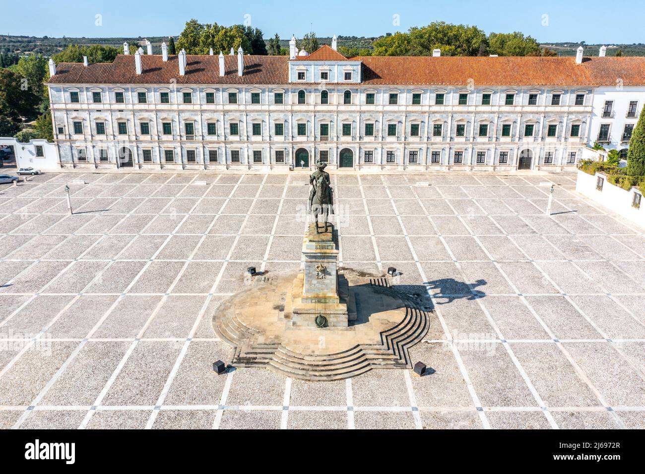 Ducal Palace of Vila Viçosa, Paço Ducal de Vila Viçosa, Vila Vicosa, Portugal Stock Photo