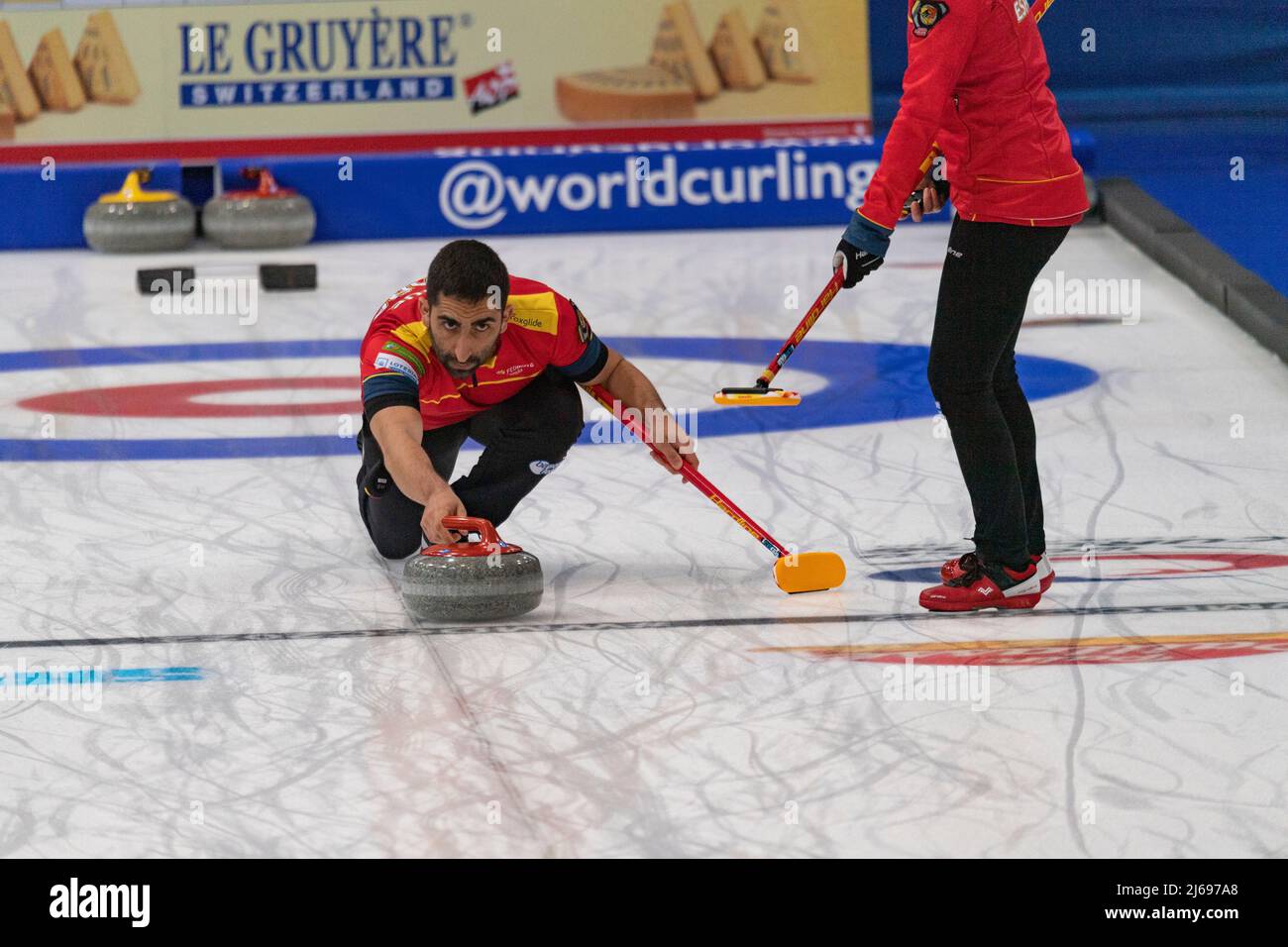 Geneva Switzerland, 04/29/2022 Mikel UNANUE of Team Spain is in action