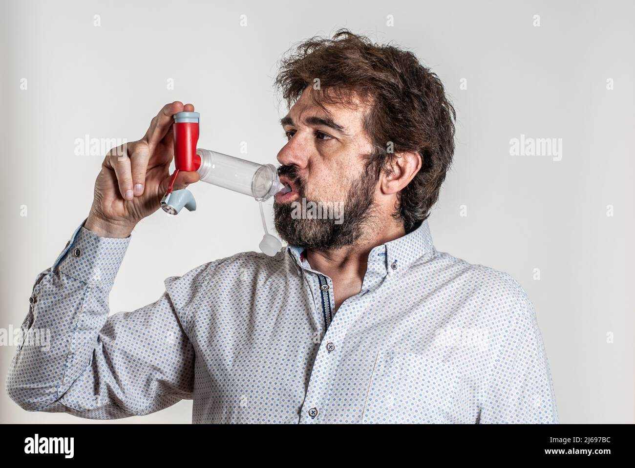 Copd Man High Resolution Stock Photography and Images - Alamy