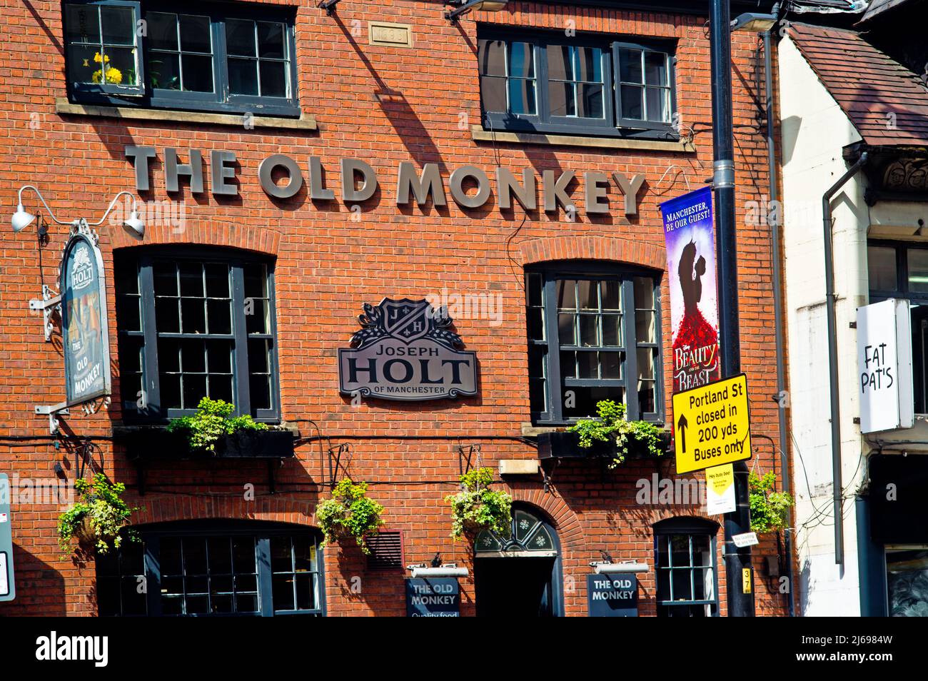 The Old Monkey Pub, Oldham Street, Northern Quarter, Manchester
