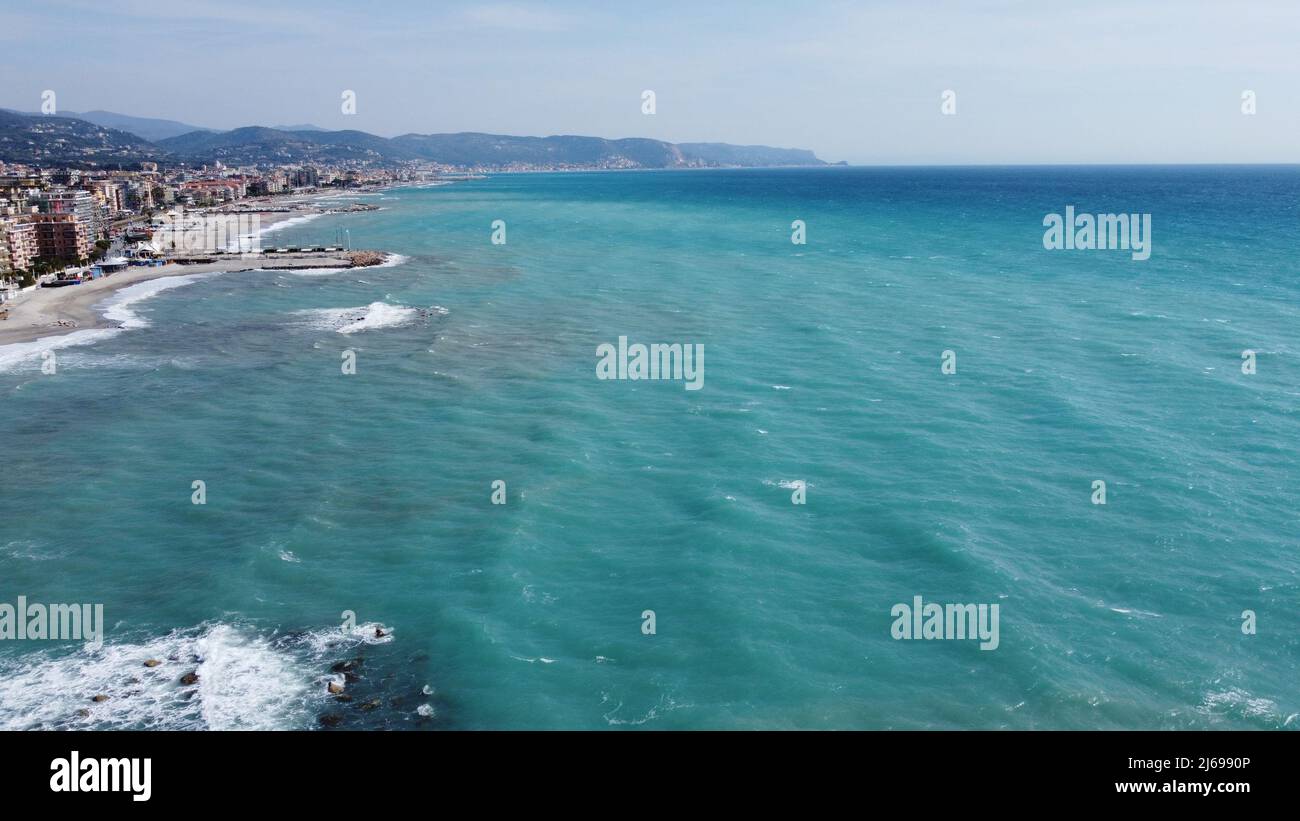 Borghetto Santo Spirito Liguria Coast Stock Photo - Alamy