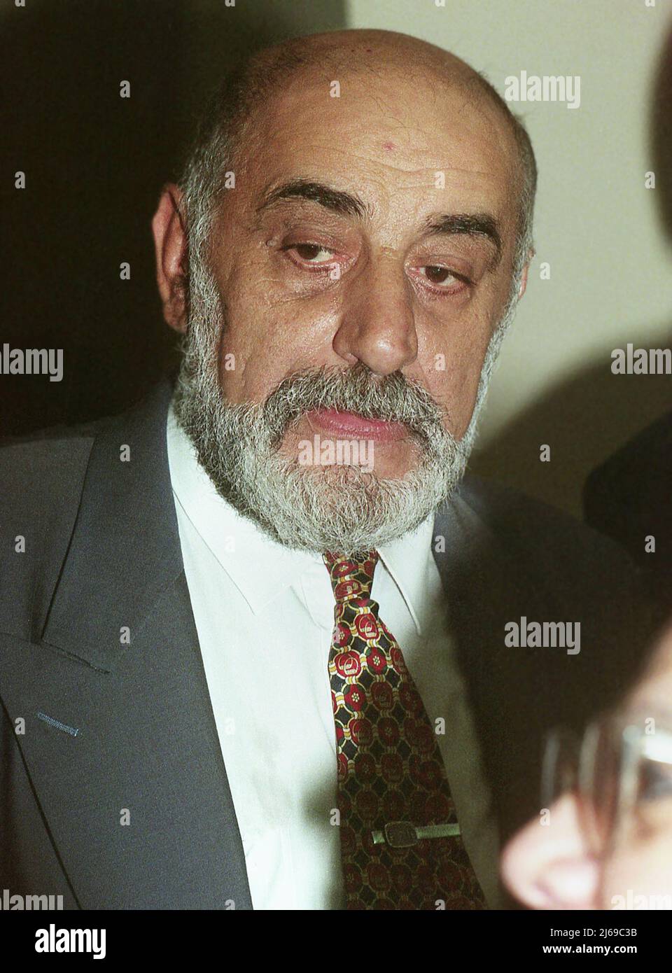Romanian politician Viorel Lis, approx. 1993 Stock Photo
