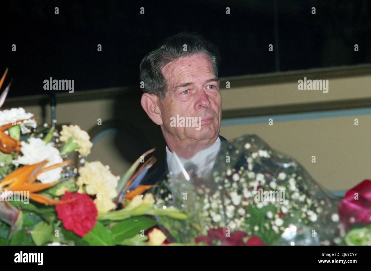 King Michael I of Romania in Los Angeles, CA, USA, January 1988. Stock Photo