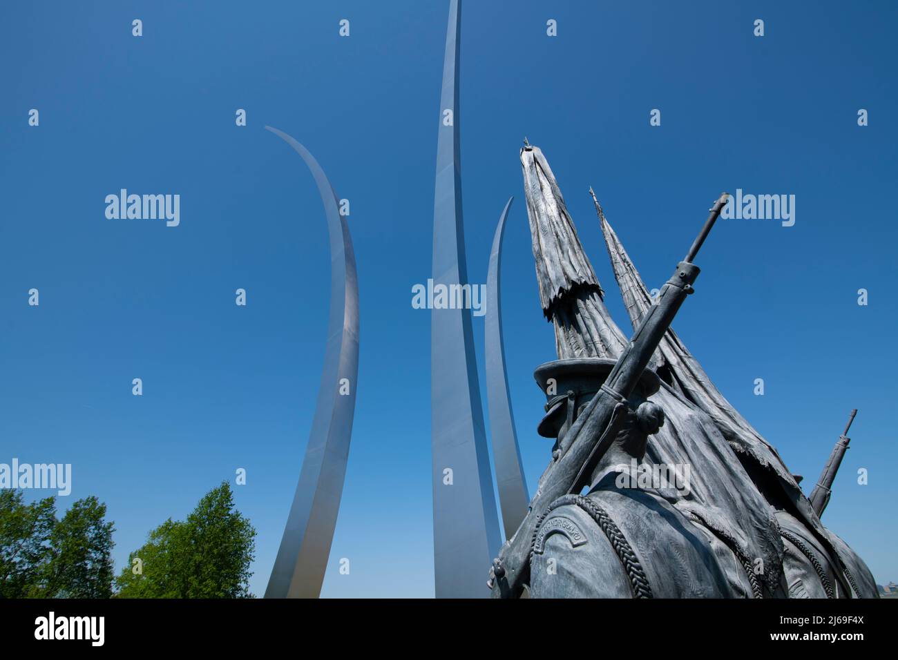 USA Arlington Virginia VA The United States Air Force Memorial to honor