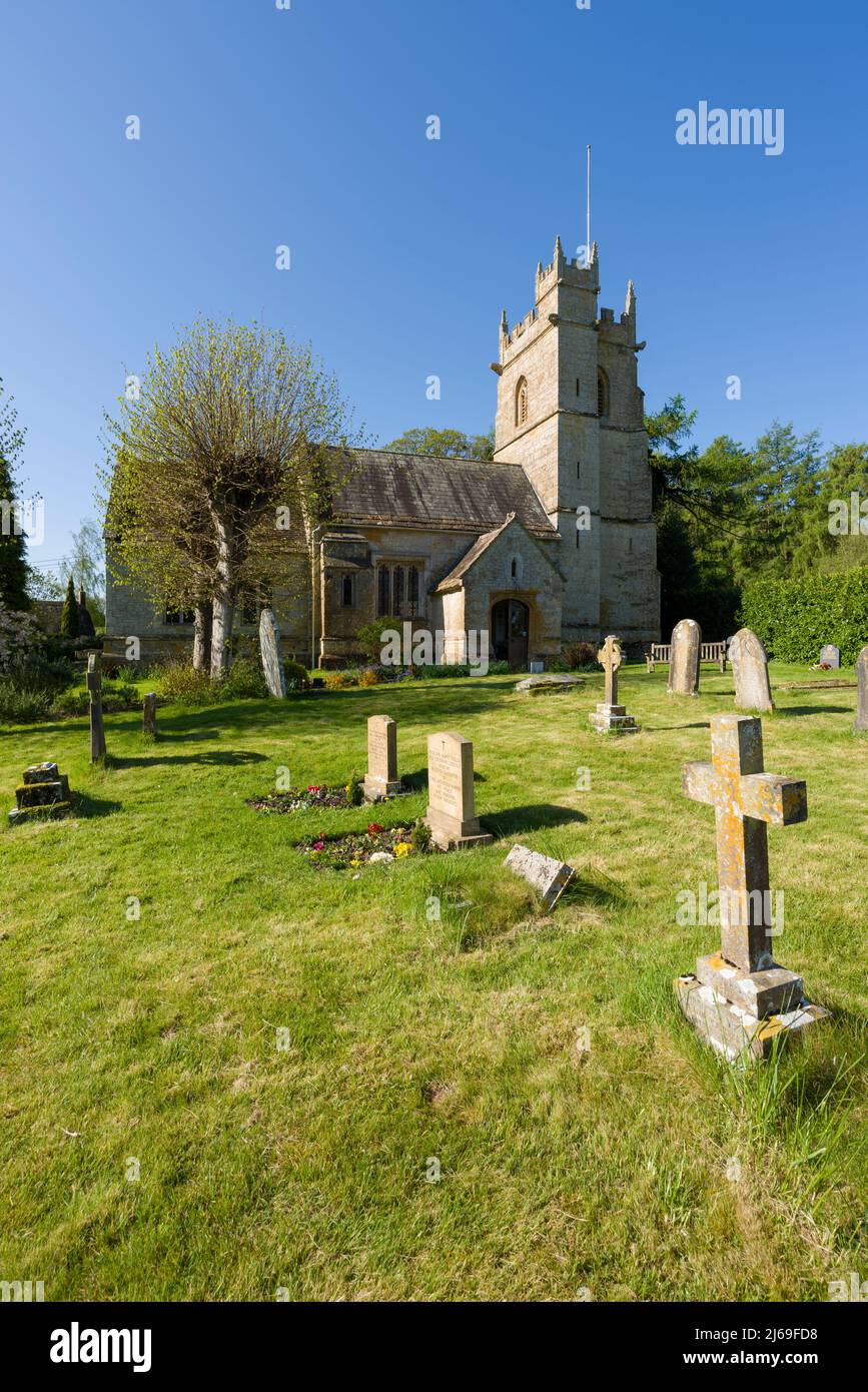 Church of St Thomas à Becket in the village of South Cadbury, Somerset