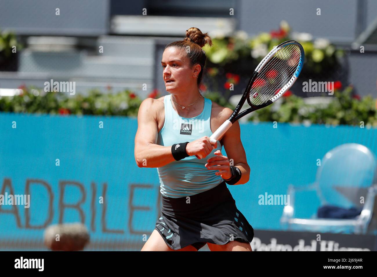 Madrid, Spain. 29th Apr, 2022. Maria Sakkari (GRE), APRIL 29, 2022