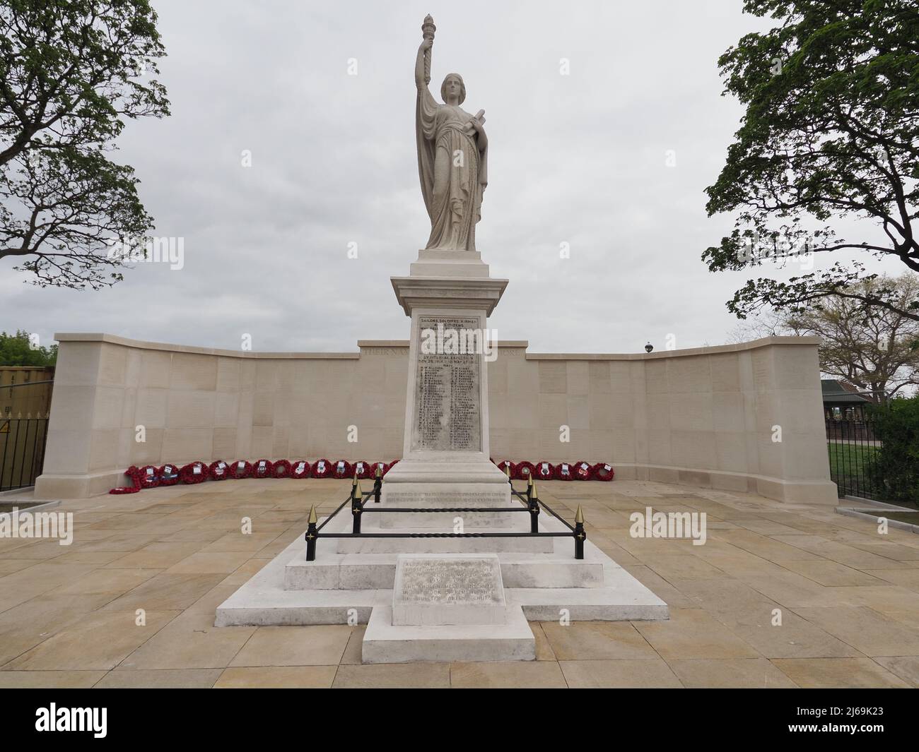 Sheerness, Kent, UK. 29th Apr, 2022. Today marks the 100th anniversary