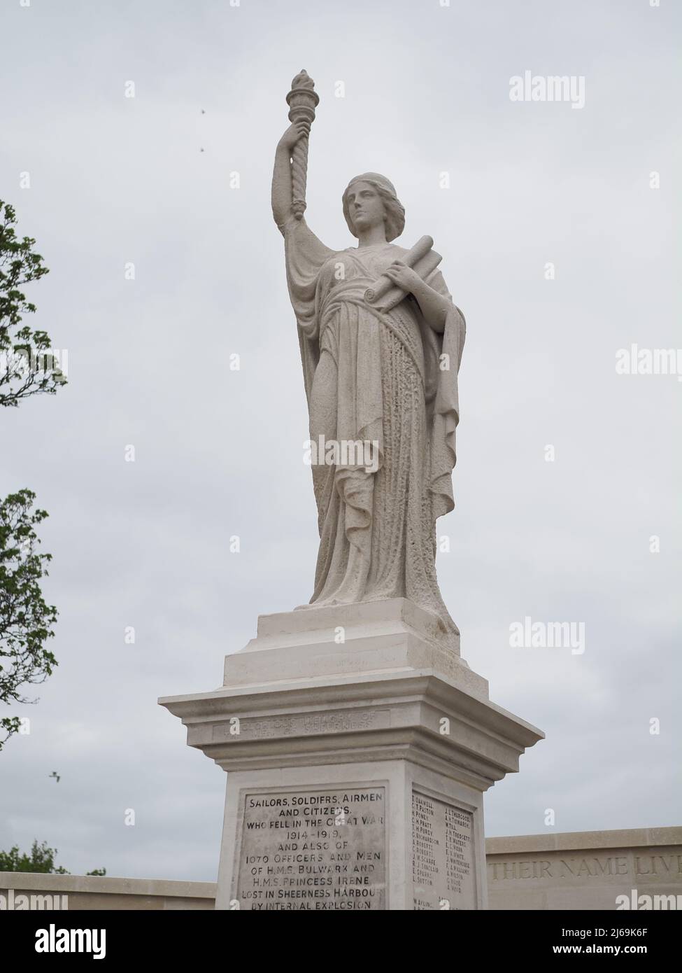 Sheerness, Kent, UK. 29th Apr, 2022. Today marks the 100th anniversary