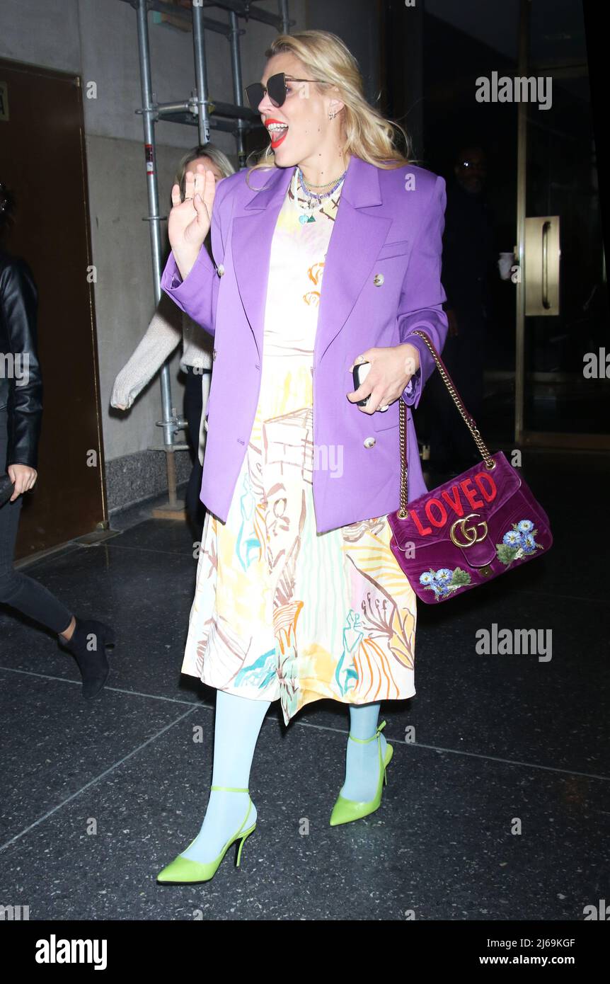 April 28, 2022.Busy Philipps at Today Show to talk about new comedy