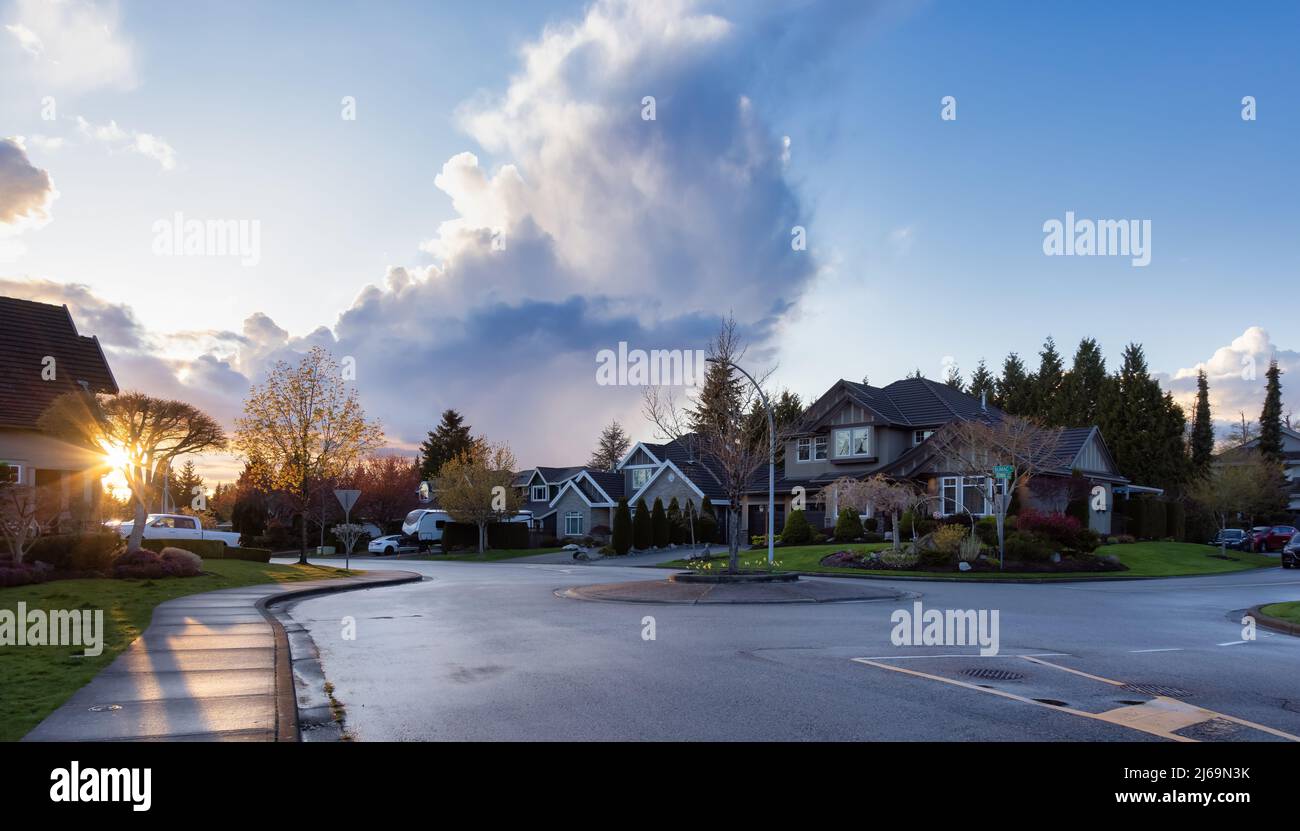Fraser Heights, Surrey, Greater Vancouver, BC, Canada Stock Photo Alamy