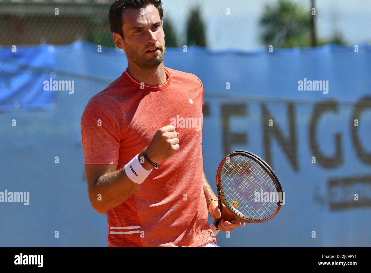 Rome, Italy. 29th Apr, 2022. Quentin Halys (FRA) during the quarter