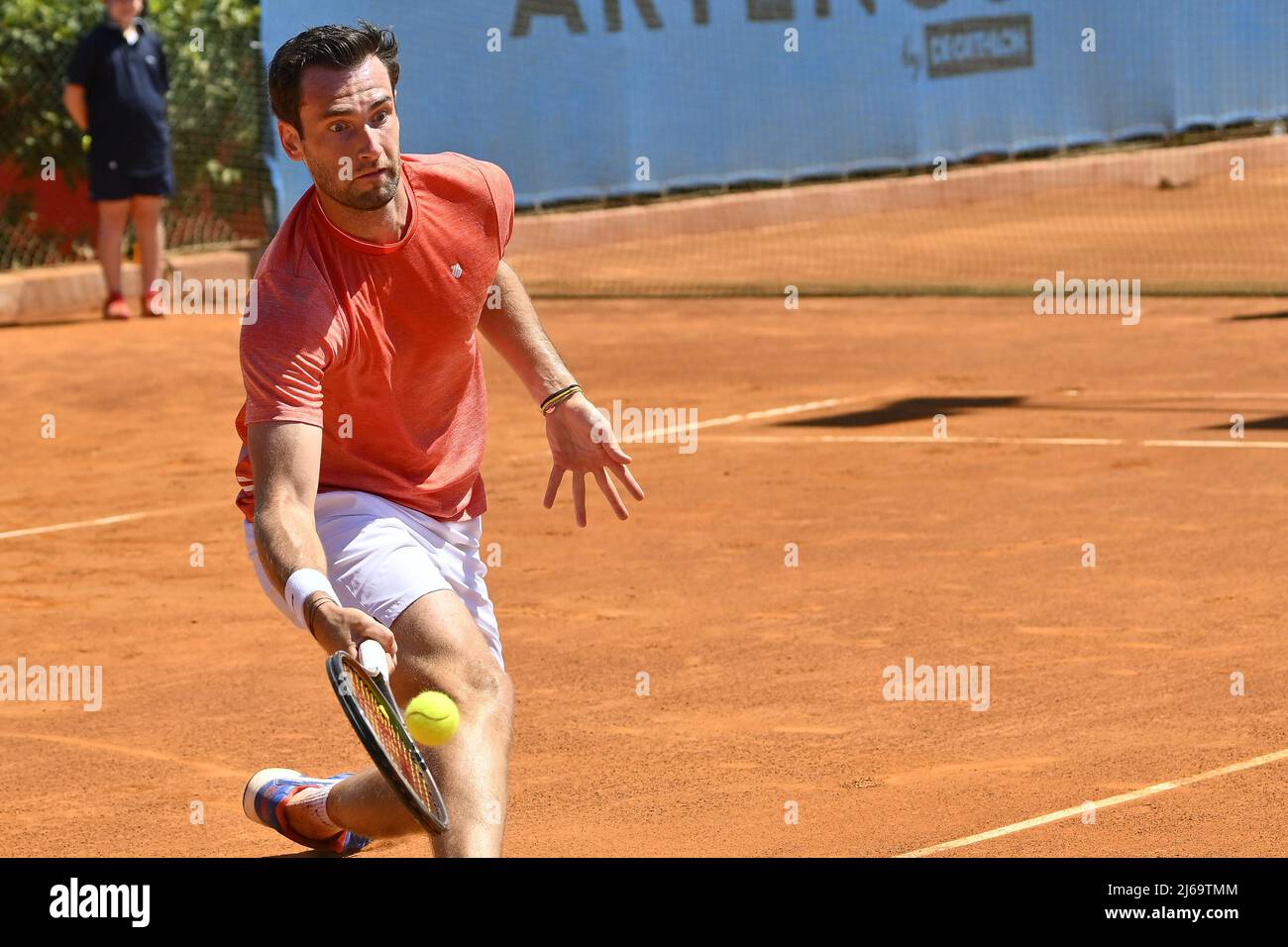 Rome, Italy. 29th Apr, 2022. Quentin Halys (FRA) during the quarter