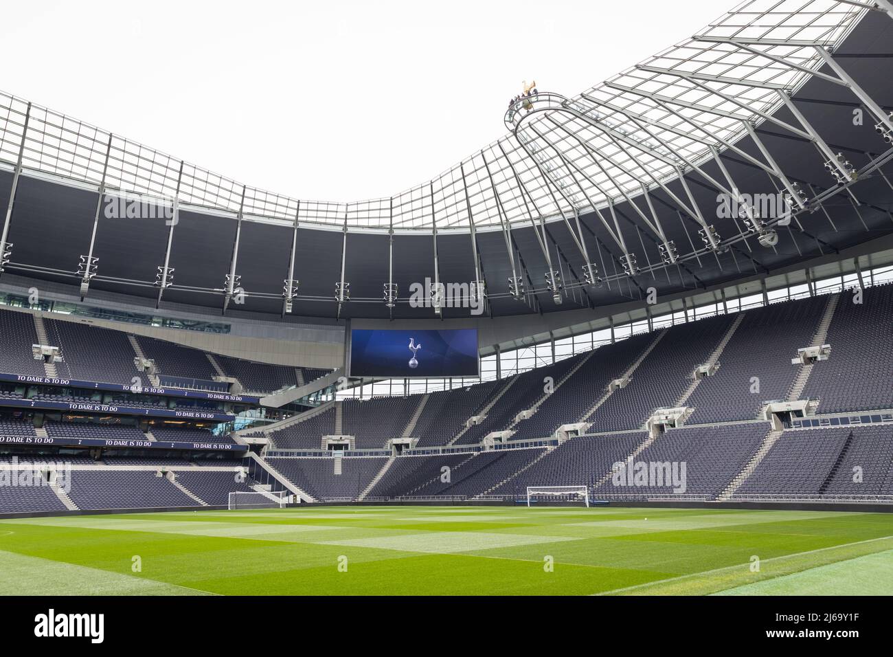 Tottenham hotspur stadium view hi-res stock photography and images - Alamy