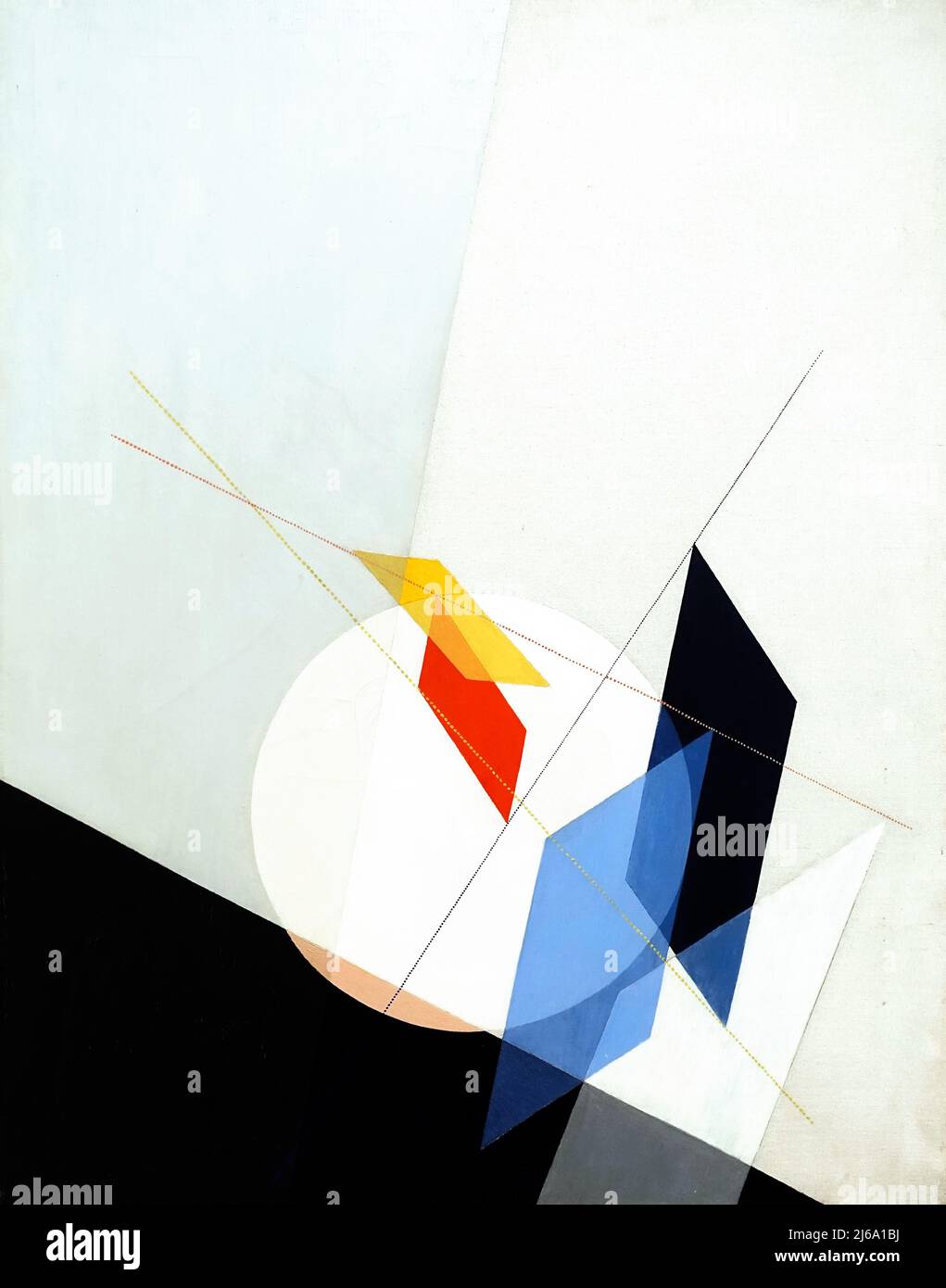 Art by Laszlo Moholy-Nagy - painting - A 18 (1927 Stock Photo - Alamy
