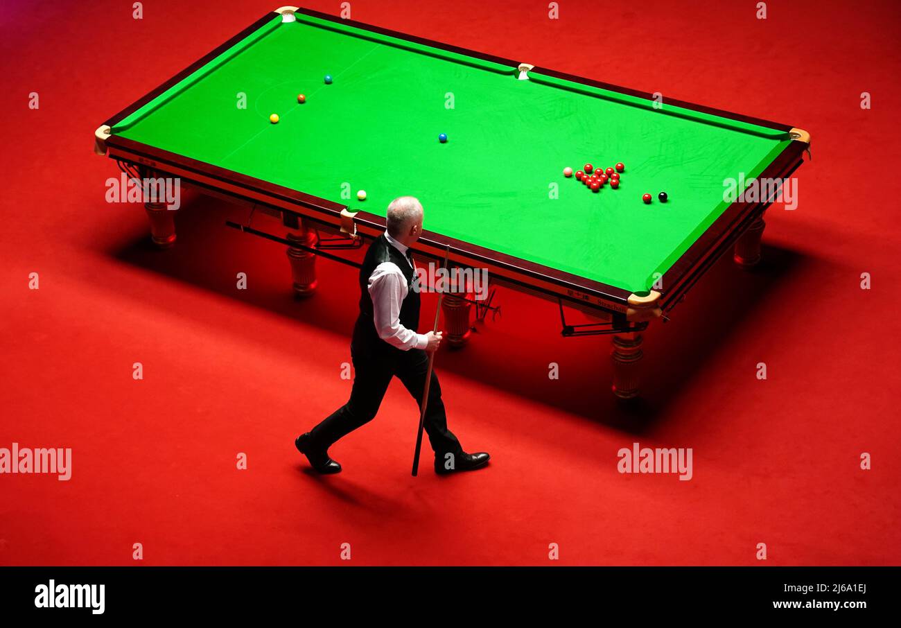 World snooker championship hi-res stock photography and images